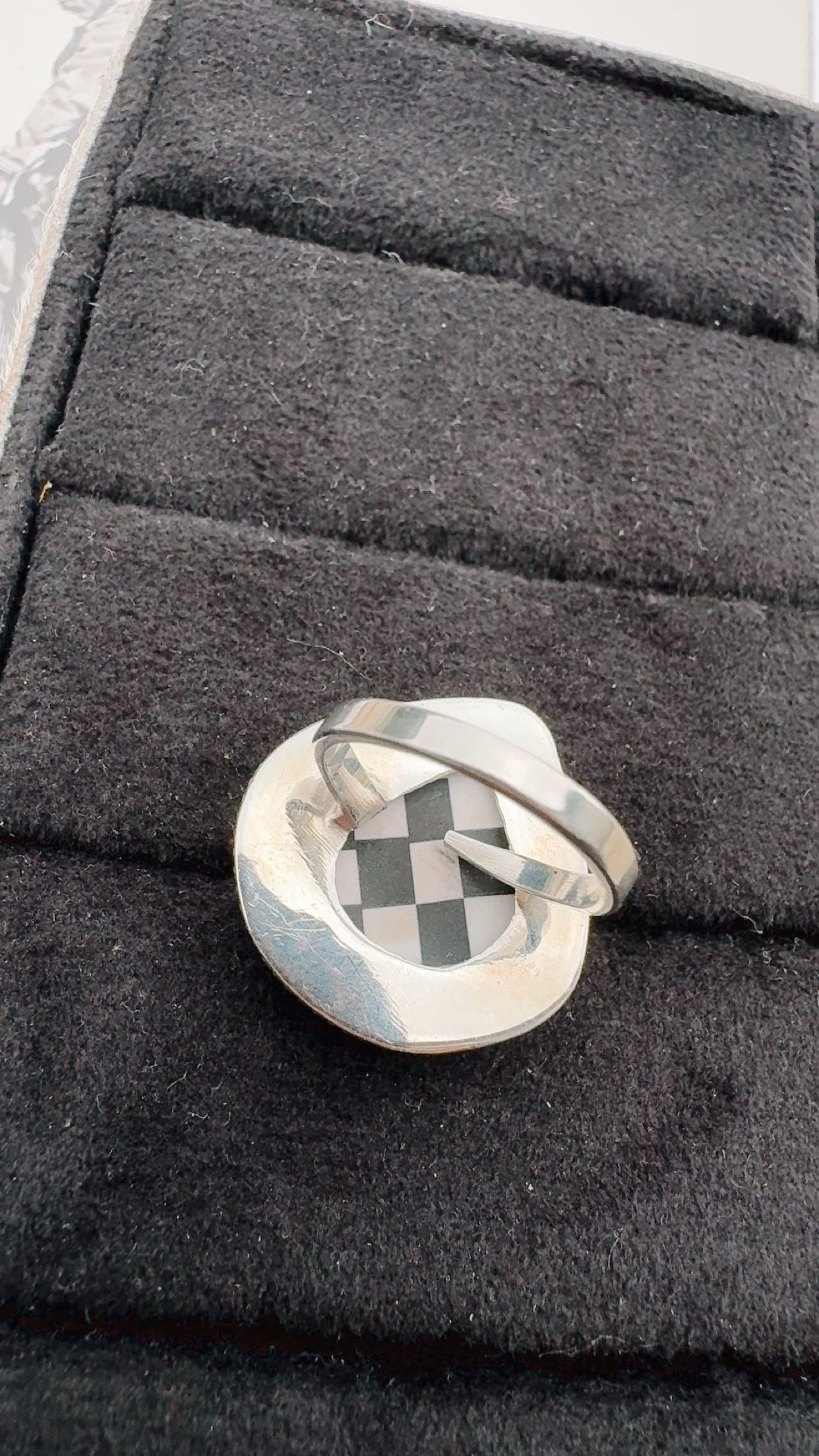 CHECK ONYX & TURQ DROP: Sterling Silver 925 Plated & Solid Pieces