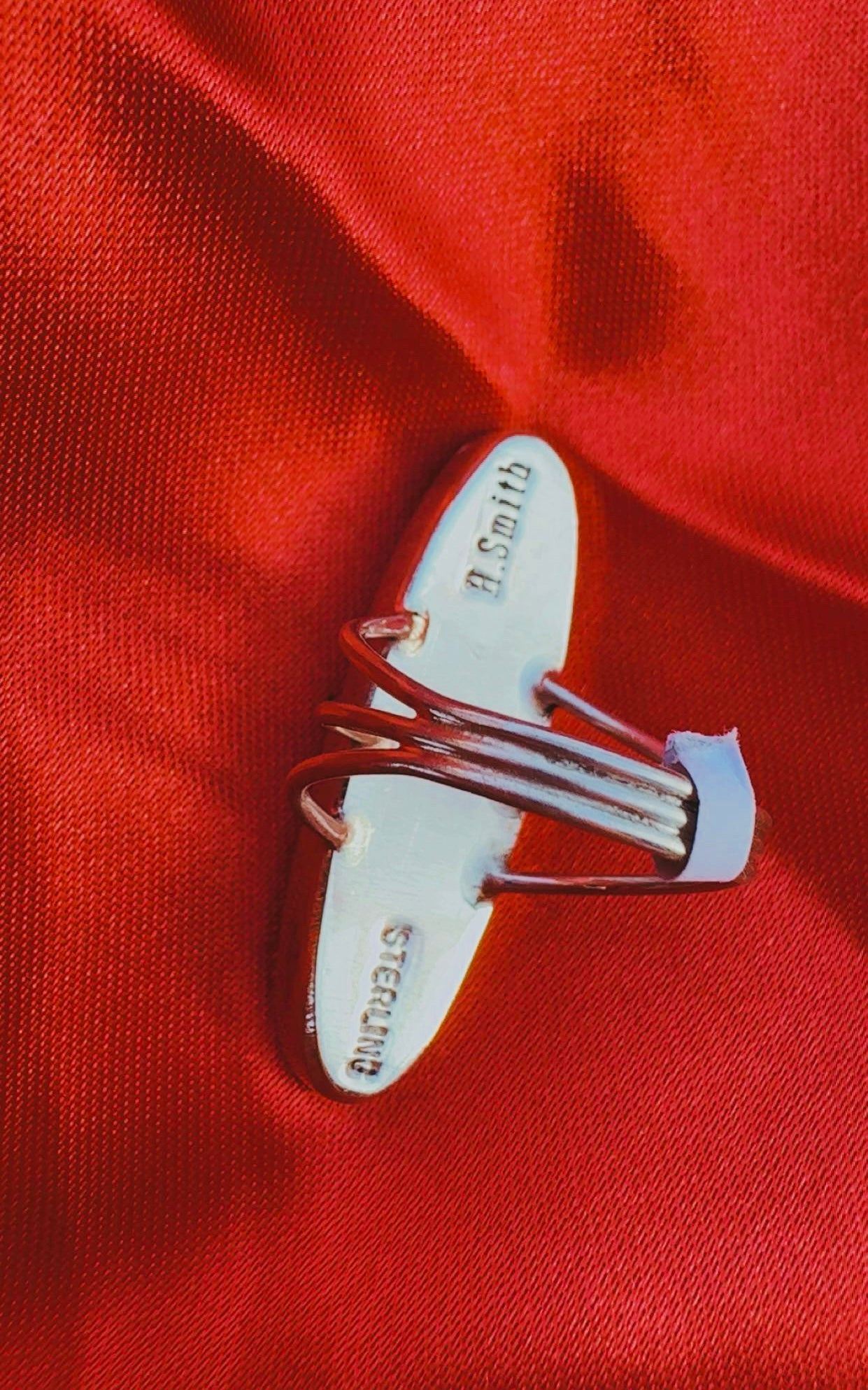 NATIVE MADE DROP (NAVAJO ARTISTS): Sterling Silver 925 Pieces