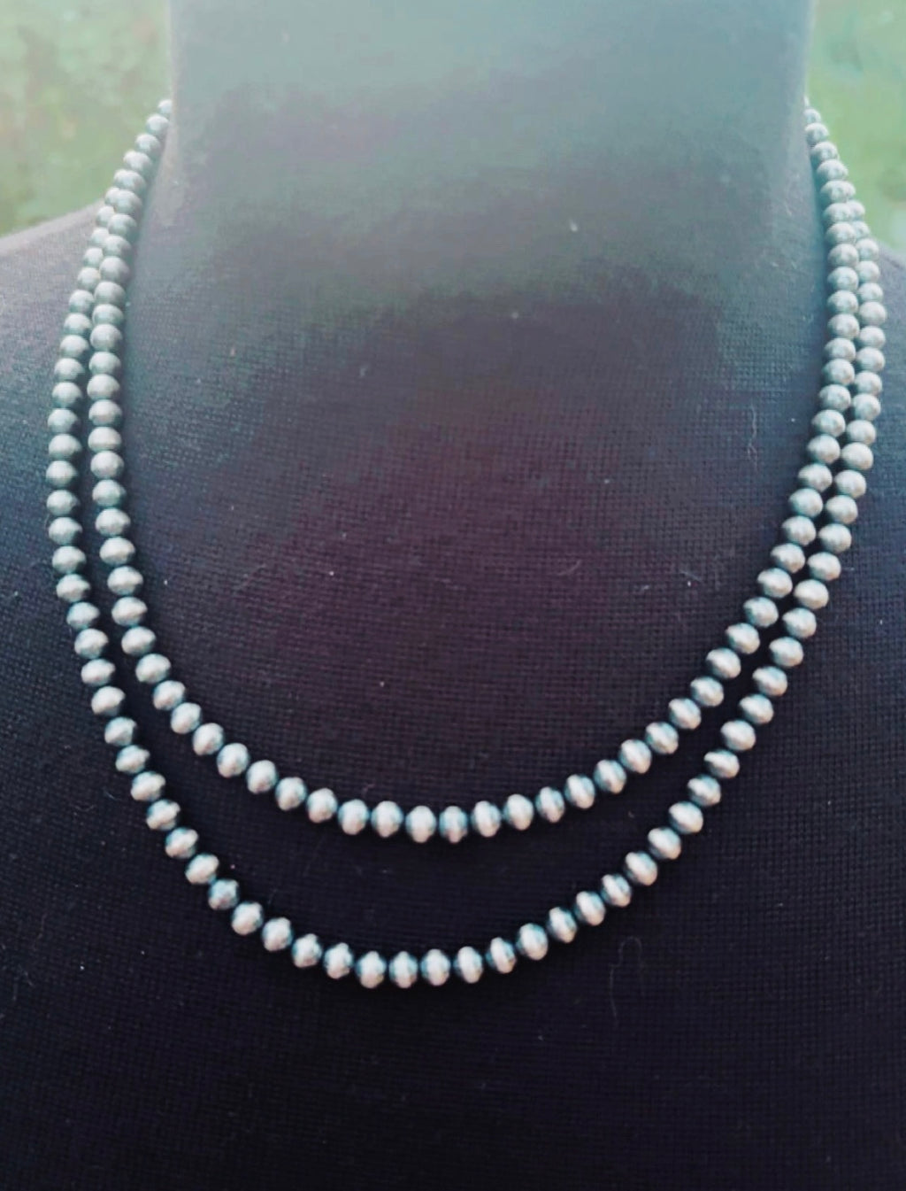 5mm Sterling Silver Pearls 18” + 2” extender