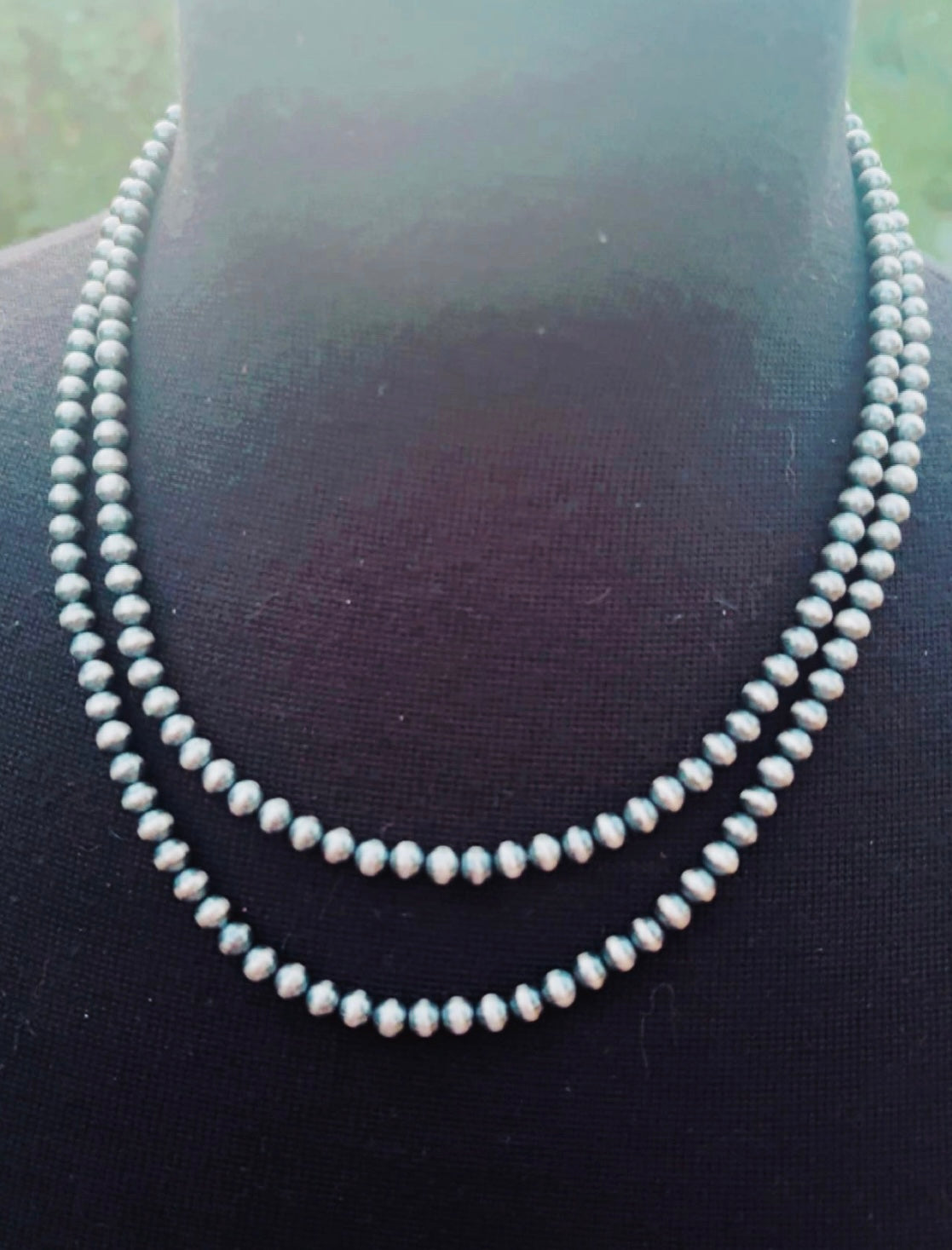 5mm Sterling Silver Pearls 18” + 2” extender