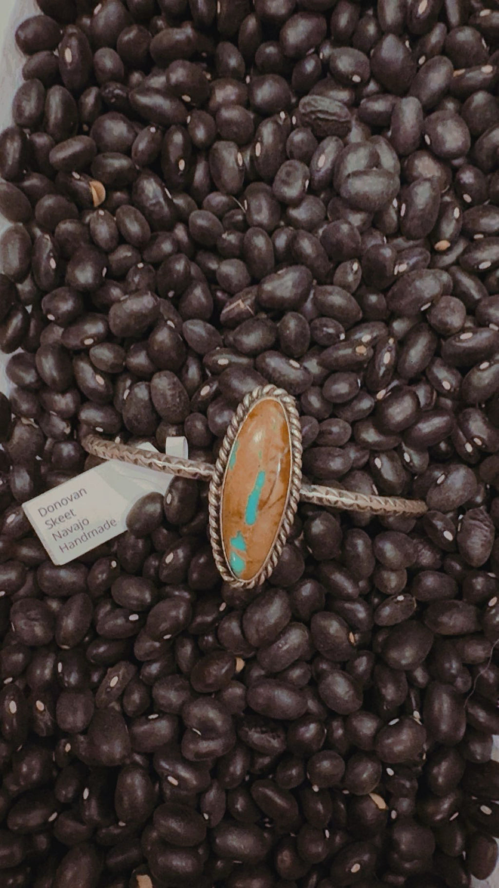 ROYSTON RIBBON DROP: Sterling Silver Pieces Native & Southwest