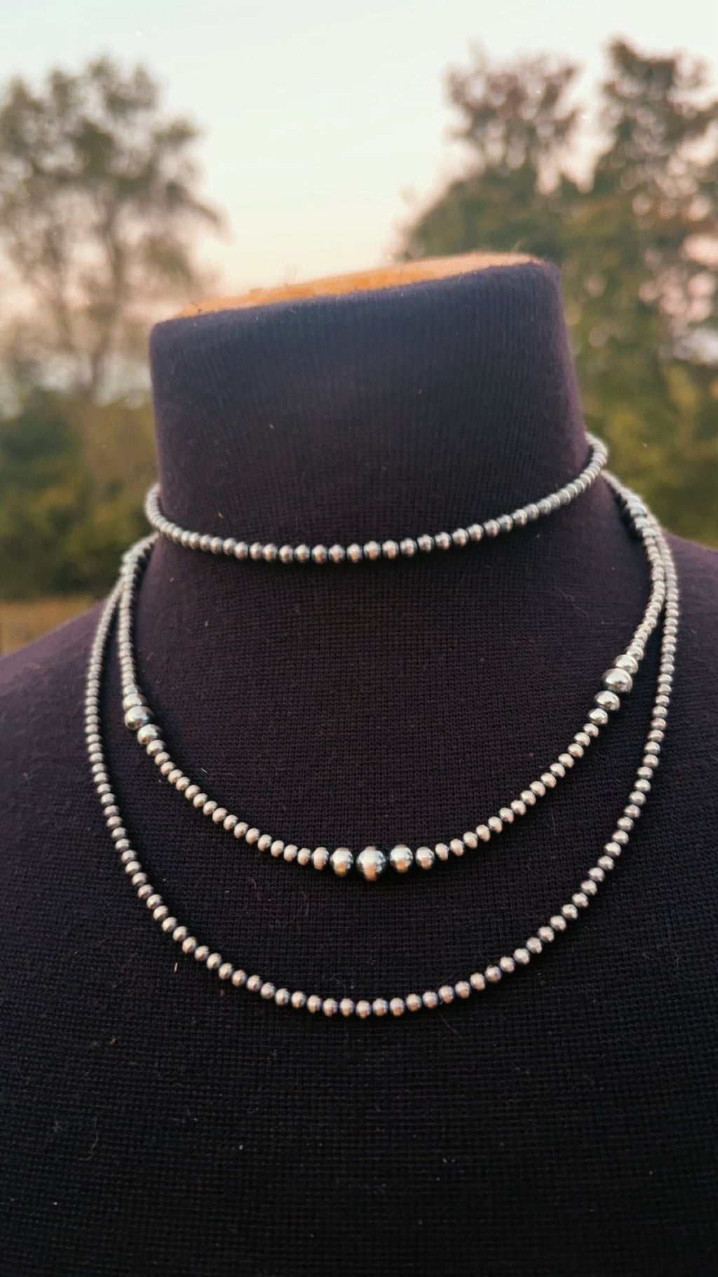 MINI PEARL DROP: Sterling Silver 925 Desert Pearls