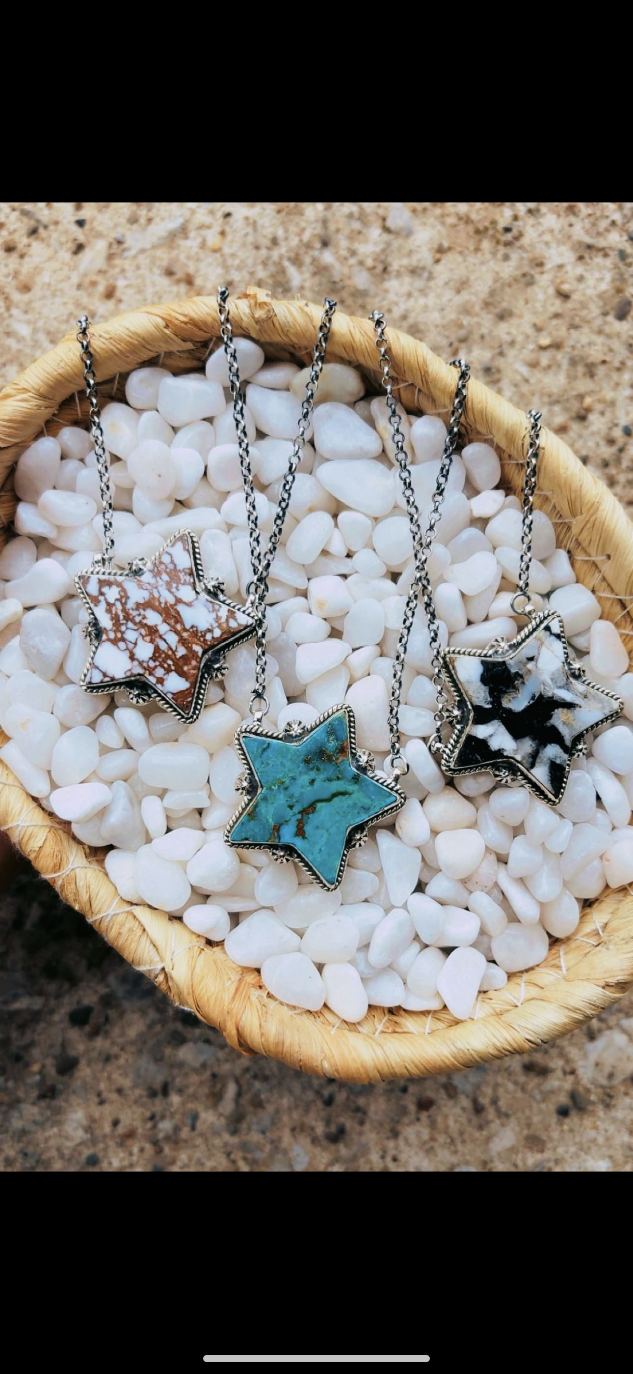 Sterling Silver Star Necklaces