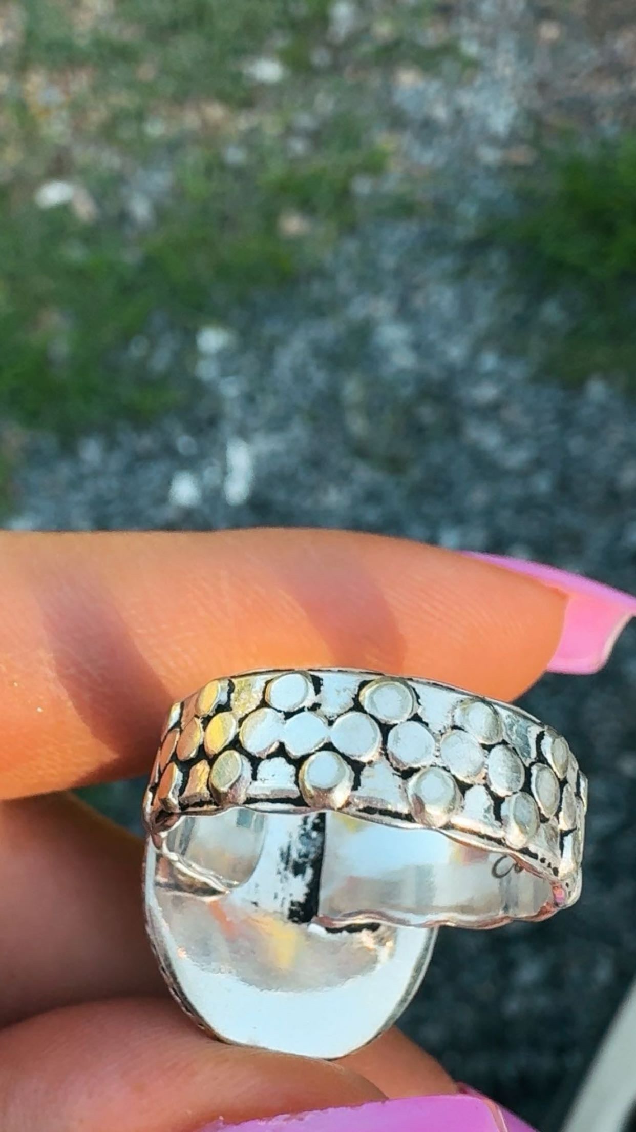 SONORAN TURQUOISE STERLING PLATED RINGS: All Adjustable, 925 plated