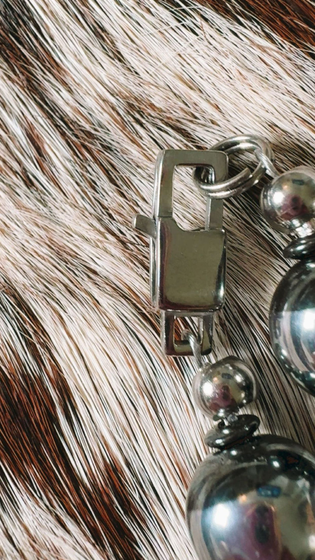 CHUNKY PRADA PEARLS: 10mm Hematite Pearls with Prada Tag 16” & 18” (Black or White) (non tarnish & hypoallergenic!) PRE ORDER- please allow 2 weeks biz days!
