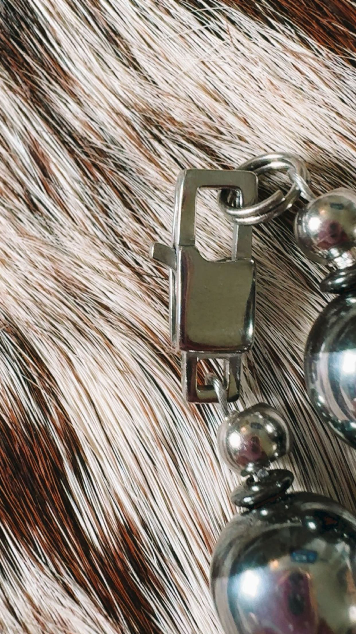 CHUNKY PRADA PEARLS: 10mm Hematite Pearls with Prada Tag 16” & 18” (Black or White) (non tarnish & hypoallergenic!) PRE ORDER- please allow 2 weeks biz days!