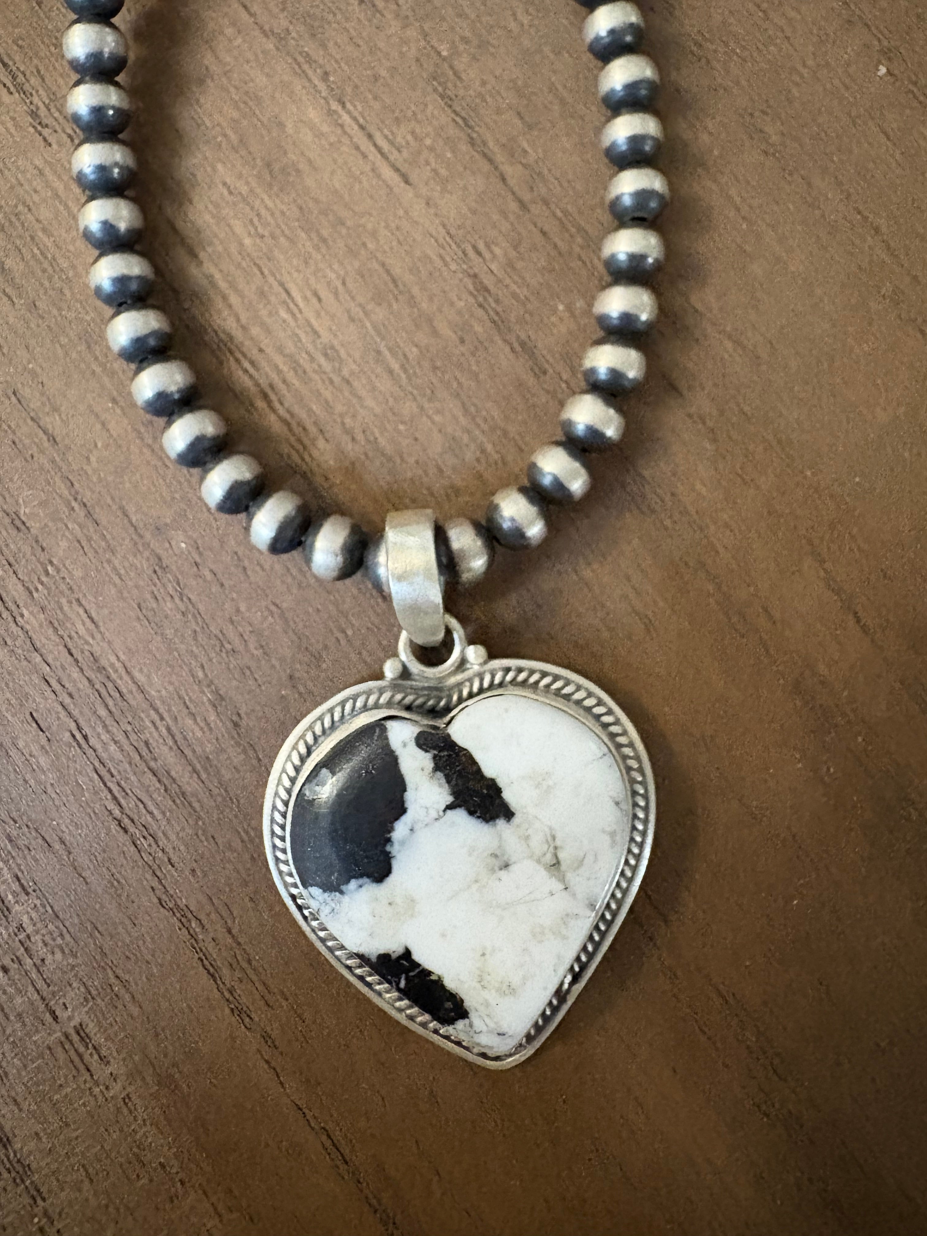 White Buffalo Sterling Silver 925 & 925 Plated Pieces!