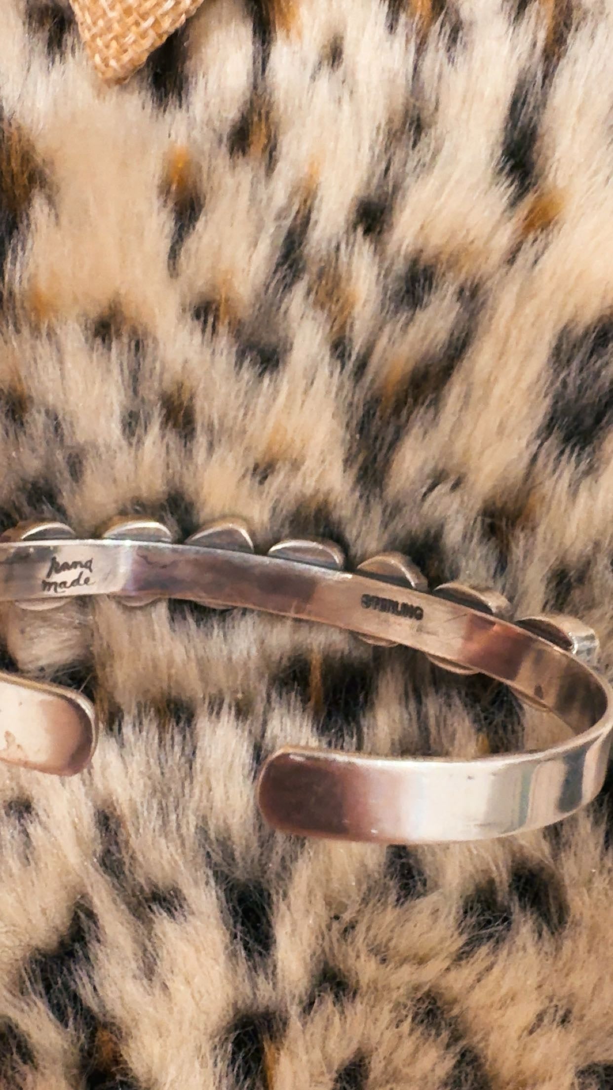 Kingman Statement Stacker Cuff: Sterling Silver 925 (fits 6- 7” wrist)