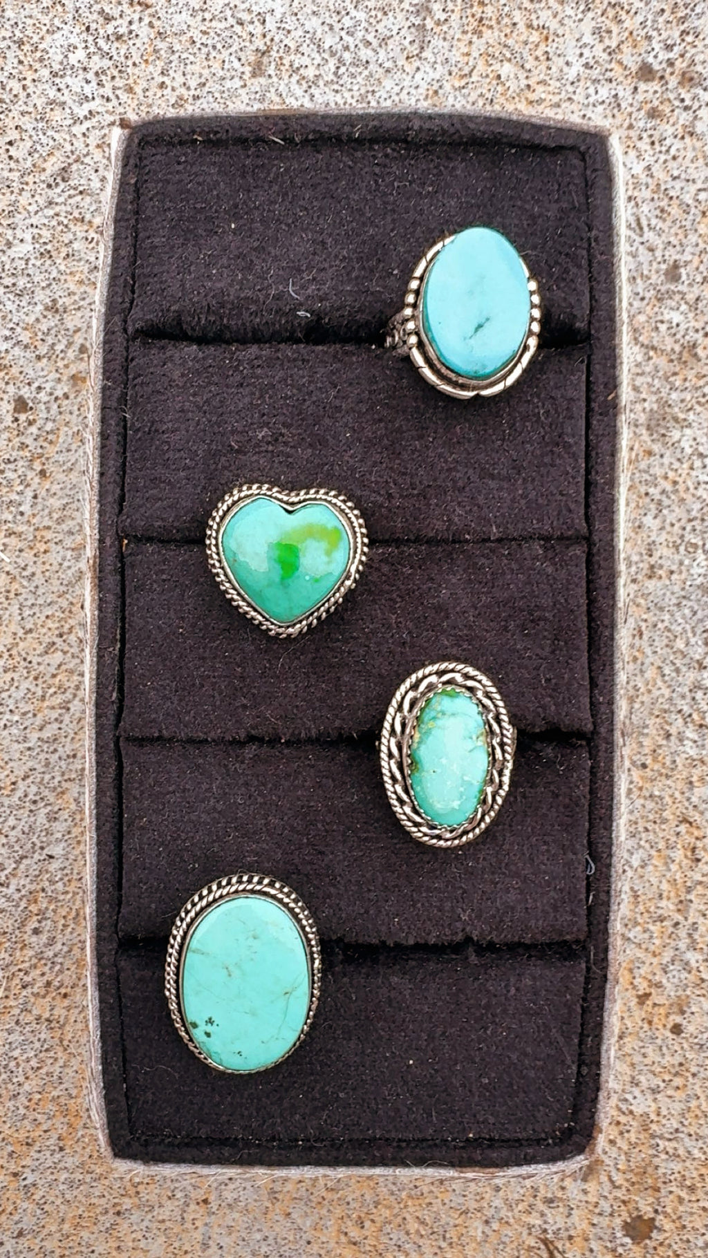 KINGMAN & SONORAN: Sterling Plated 925 Rings