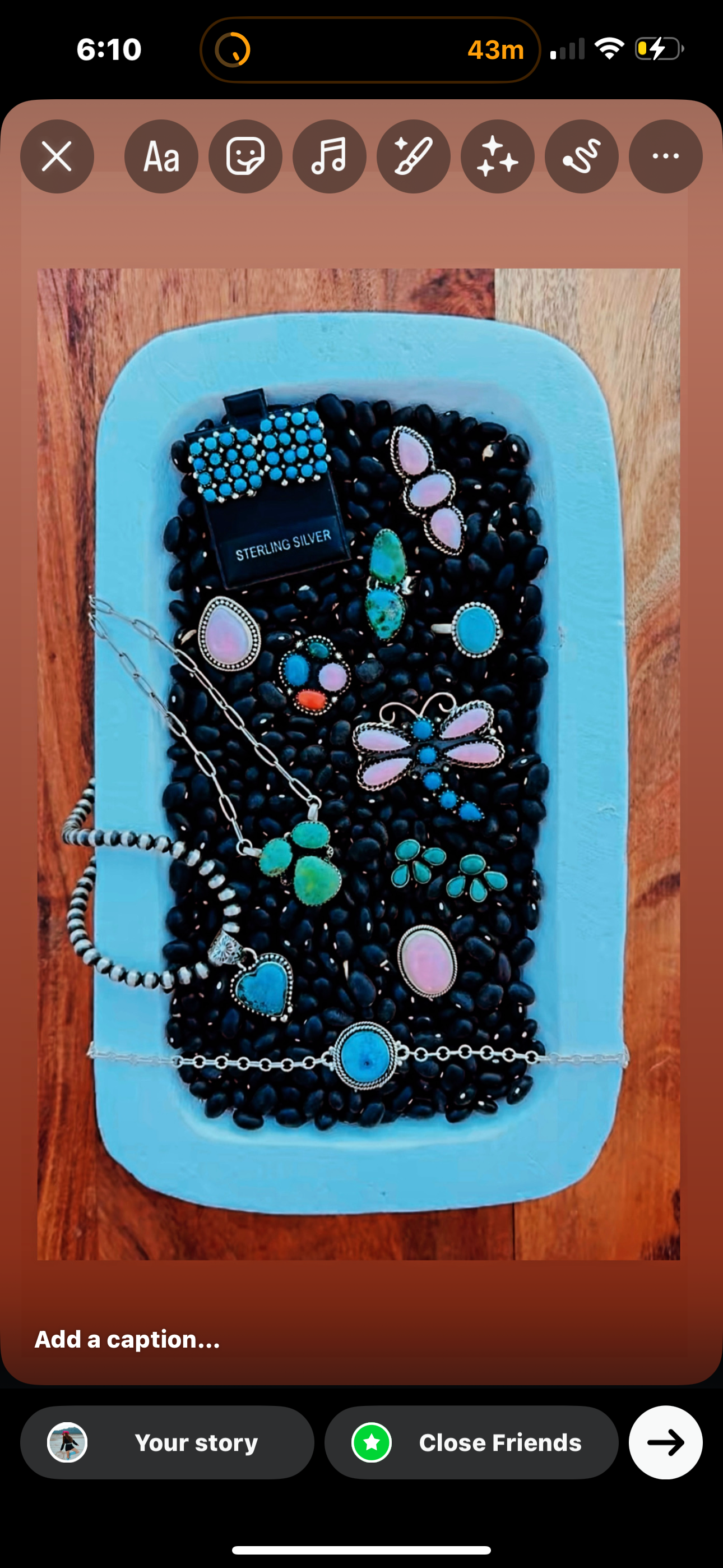 PINK, BLUES & GREENS DROP: Sterling Silver 925 Pieces
