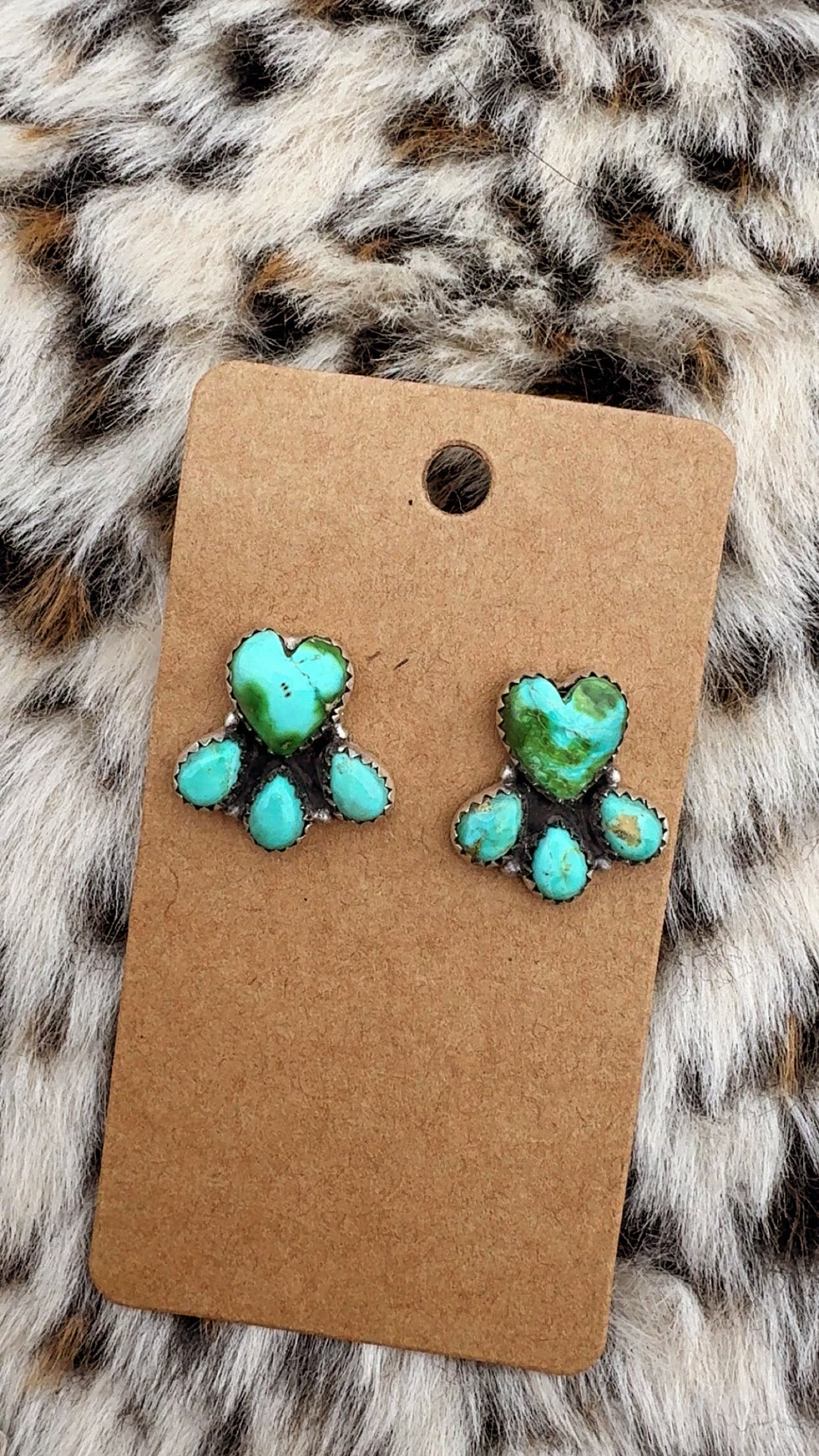 COLORFUL COWGIRL DROP: Sterling Silver 925 Pices