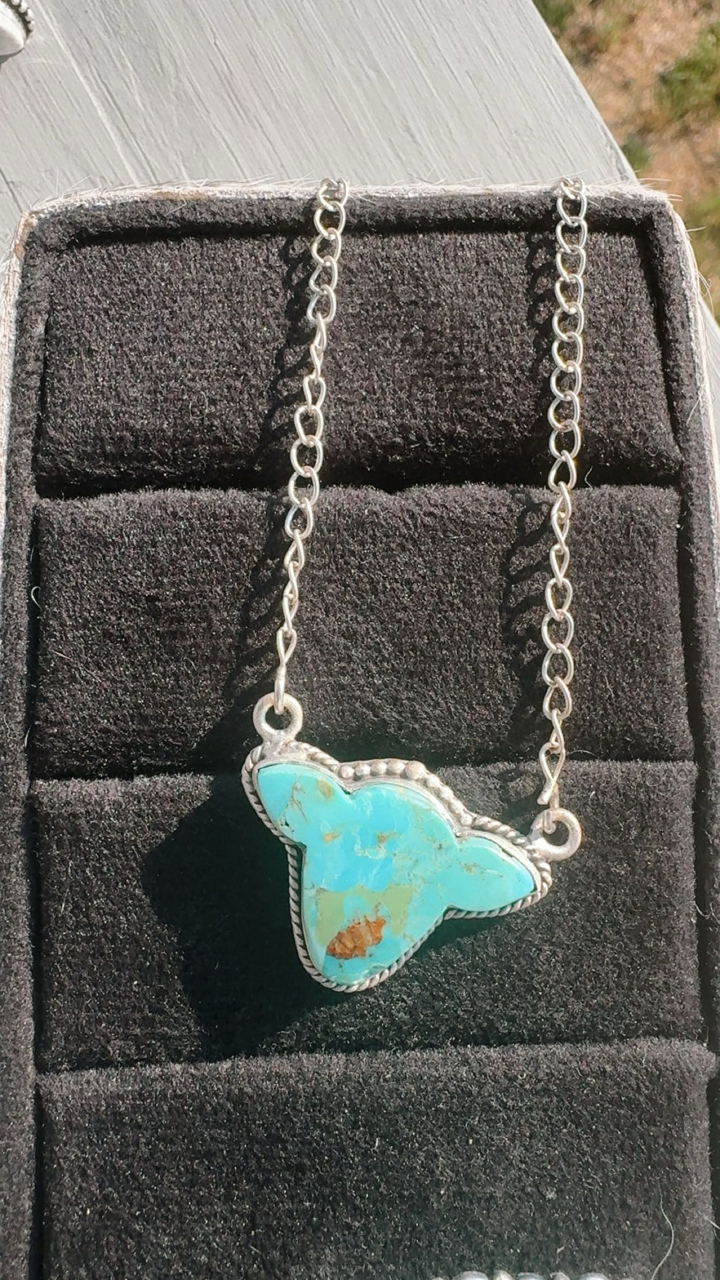 COW HEAD DROP: Kingman & White Buffalo Sterling Silver/Plated 925 Pieces