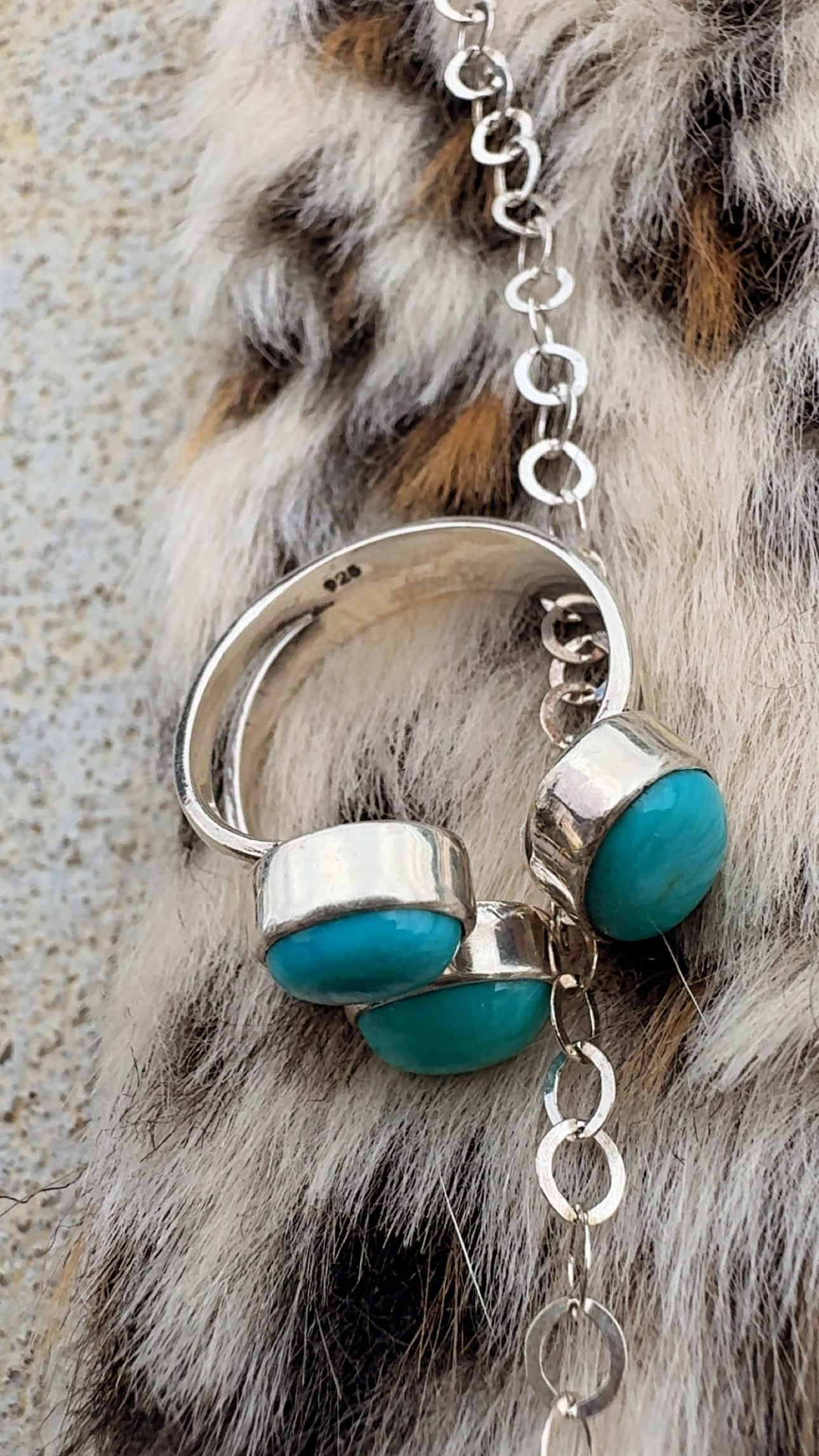 COLORFUL COWGIRL DROP: Sterling Silver 925 Pices