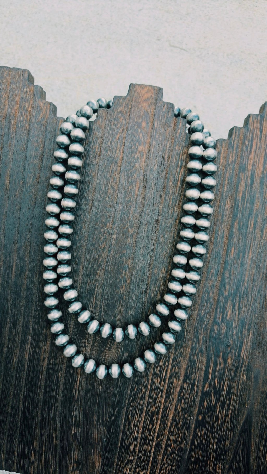 10mm Sterling 925 Plated Pearls 18-20” adjustable
