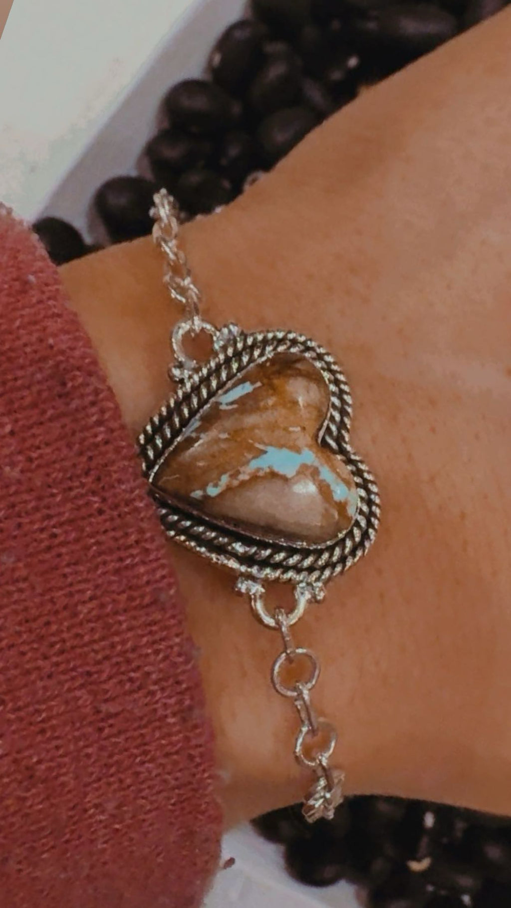ROYSTON RIBBON DROP: Sterling Silver Pieces Native & Southwest