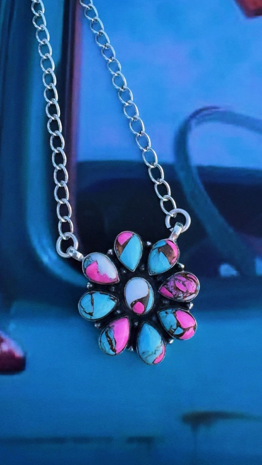 COTTON CANDY CLUSTERS: Sterling Plated 925 Pieces! 1-1.2”