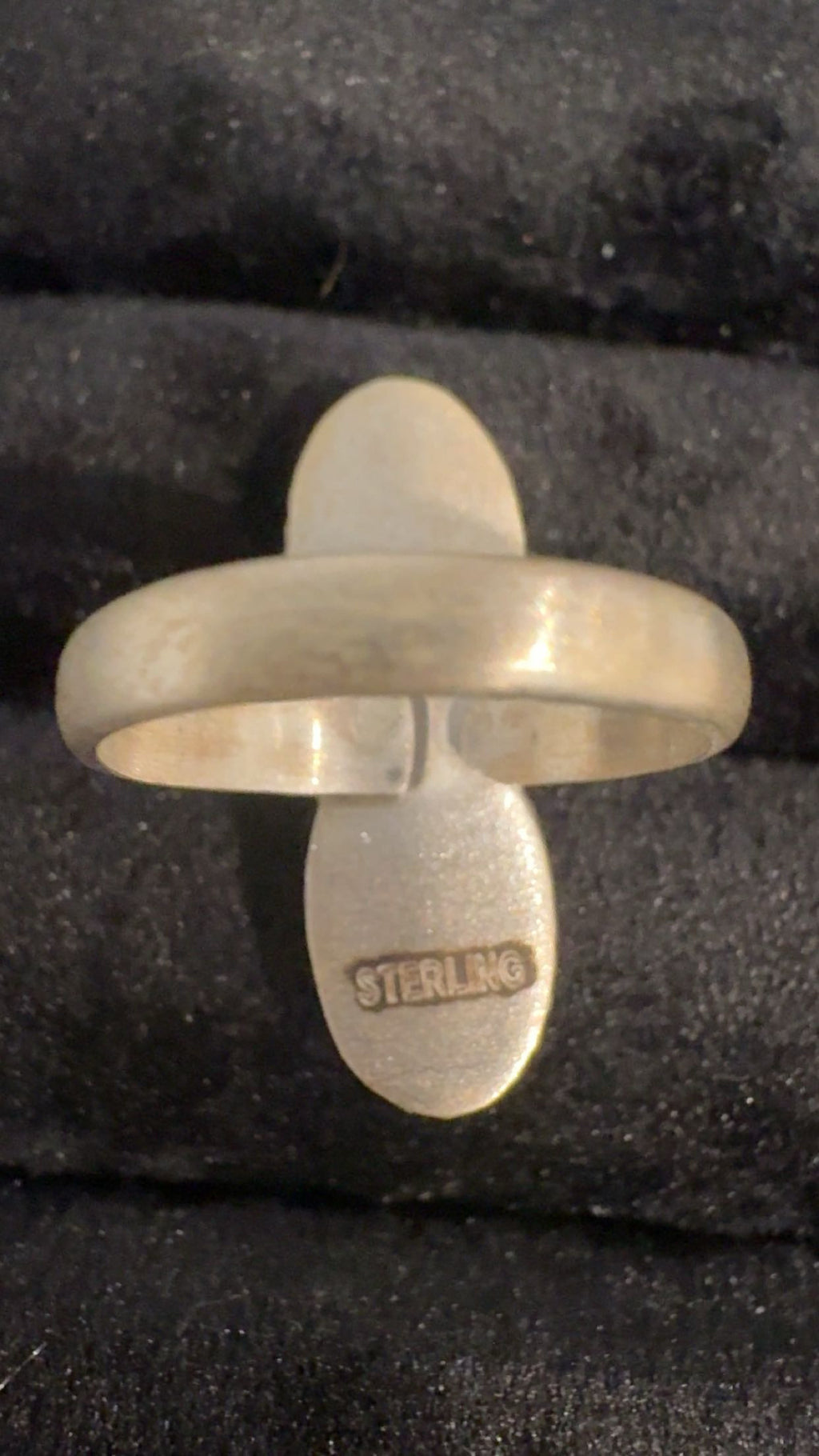 Sonoran Turquoise Double Stone Rings: Sterling Silver Pieces