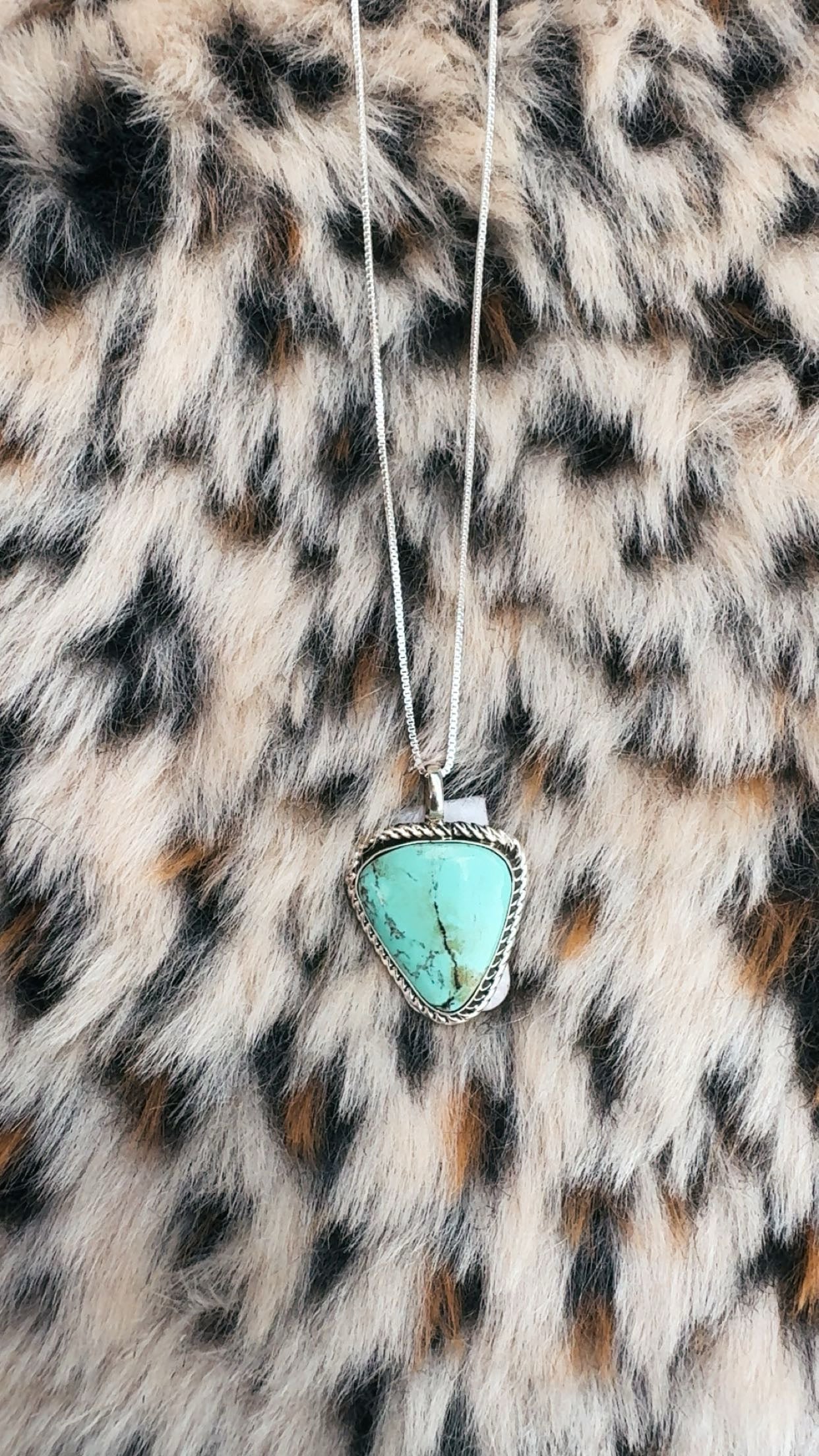 NATIVE MADE STERLING DROP: Navajo/Native Made & Strung 925 Pieces
