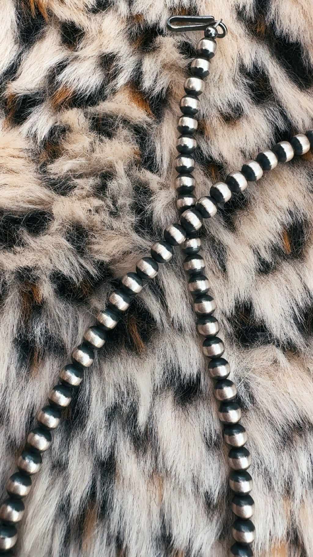 NATIVE MADE STERLING DROP: Navajo/Native Made & Strung 925 Pieces