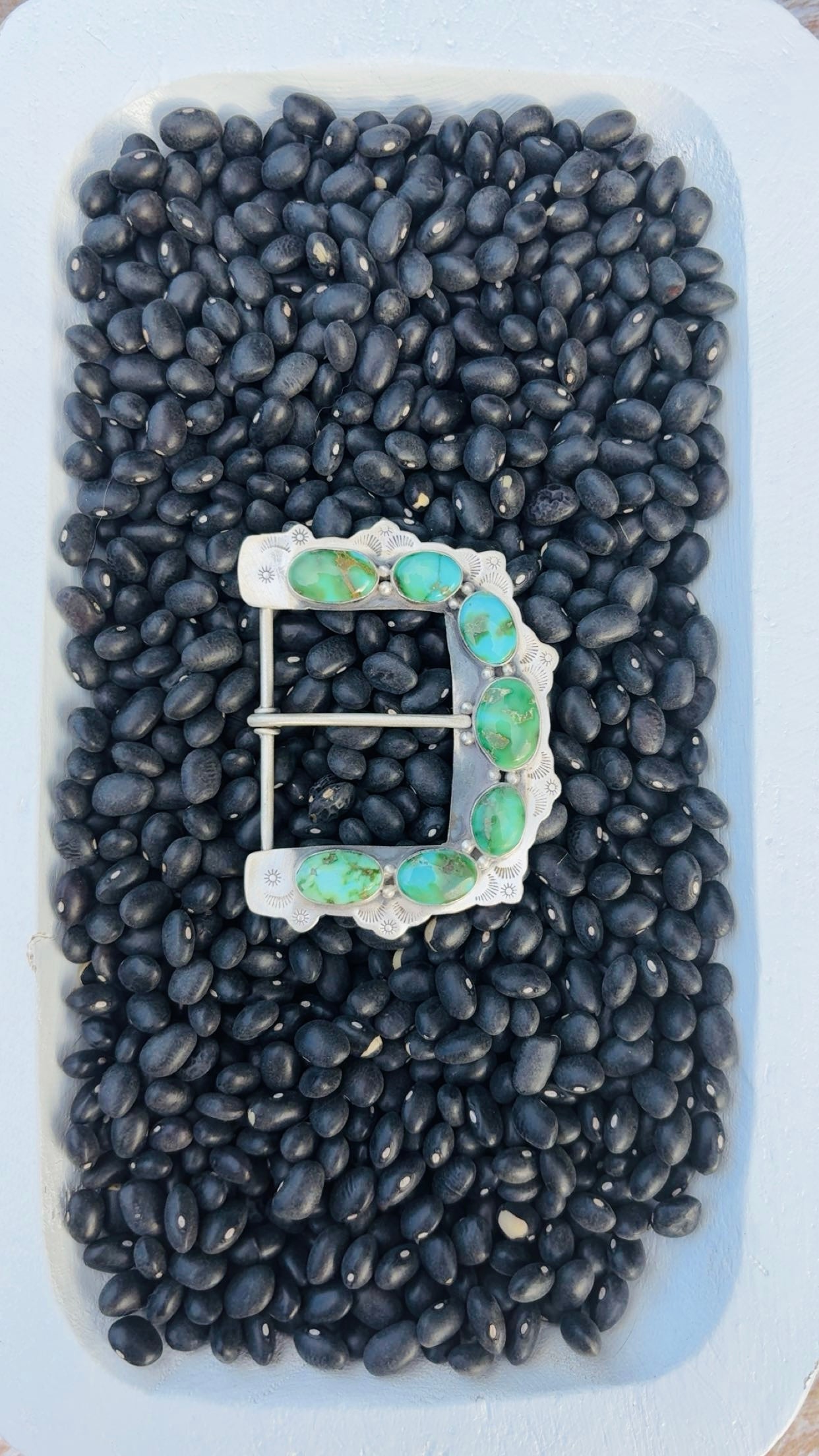 SONORAN HEARTS DROP: Sterling Silver 925 Sonoran Gold Pieces