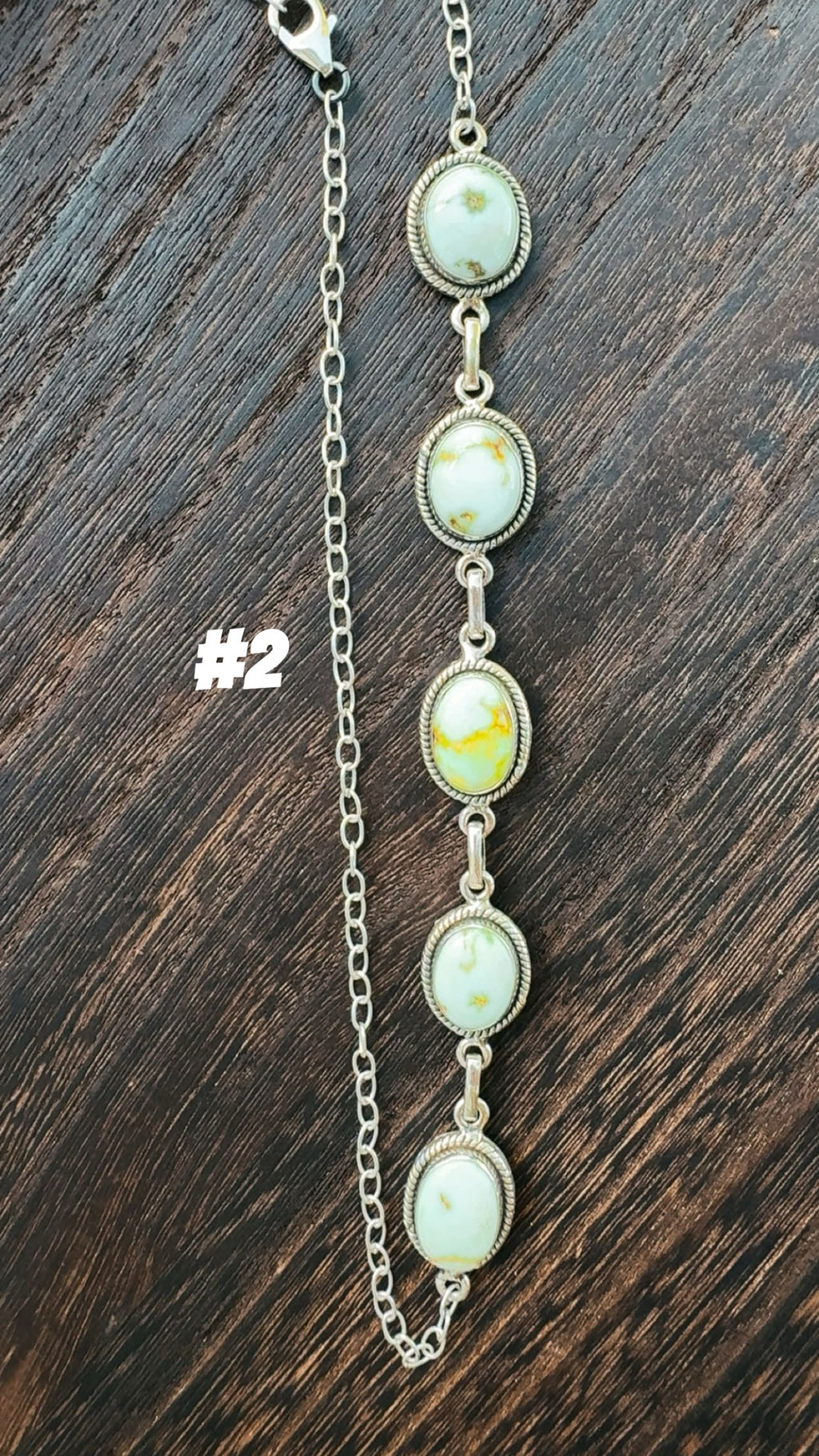 PALOMINO ADJUSTABLE CHOKER NECKLACES: Sterling Silver 925 Stamped Chokers 3/4” stones & 14-20” chain