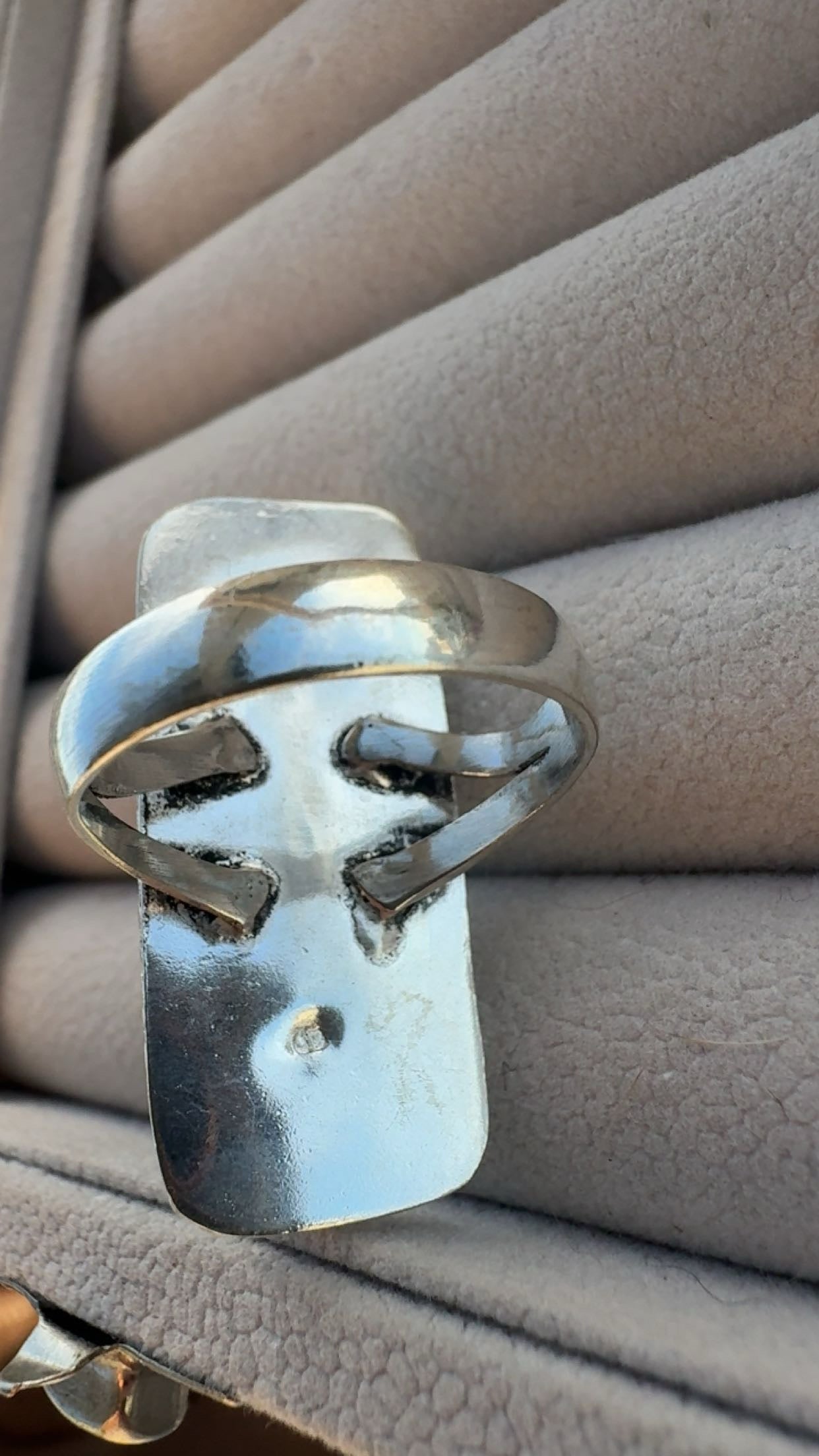 KINGMAN & COTTON CANDY BAR RINGS: Sterling Silver 925 Plated & Stamped (sizes 6.5-8)