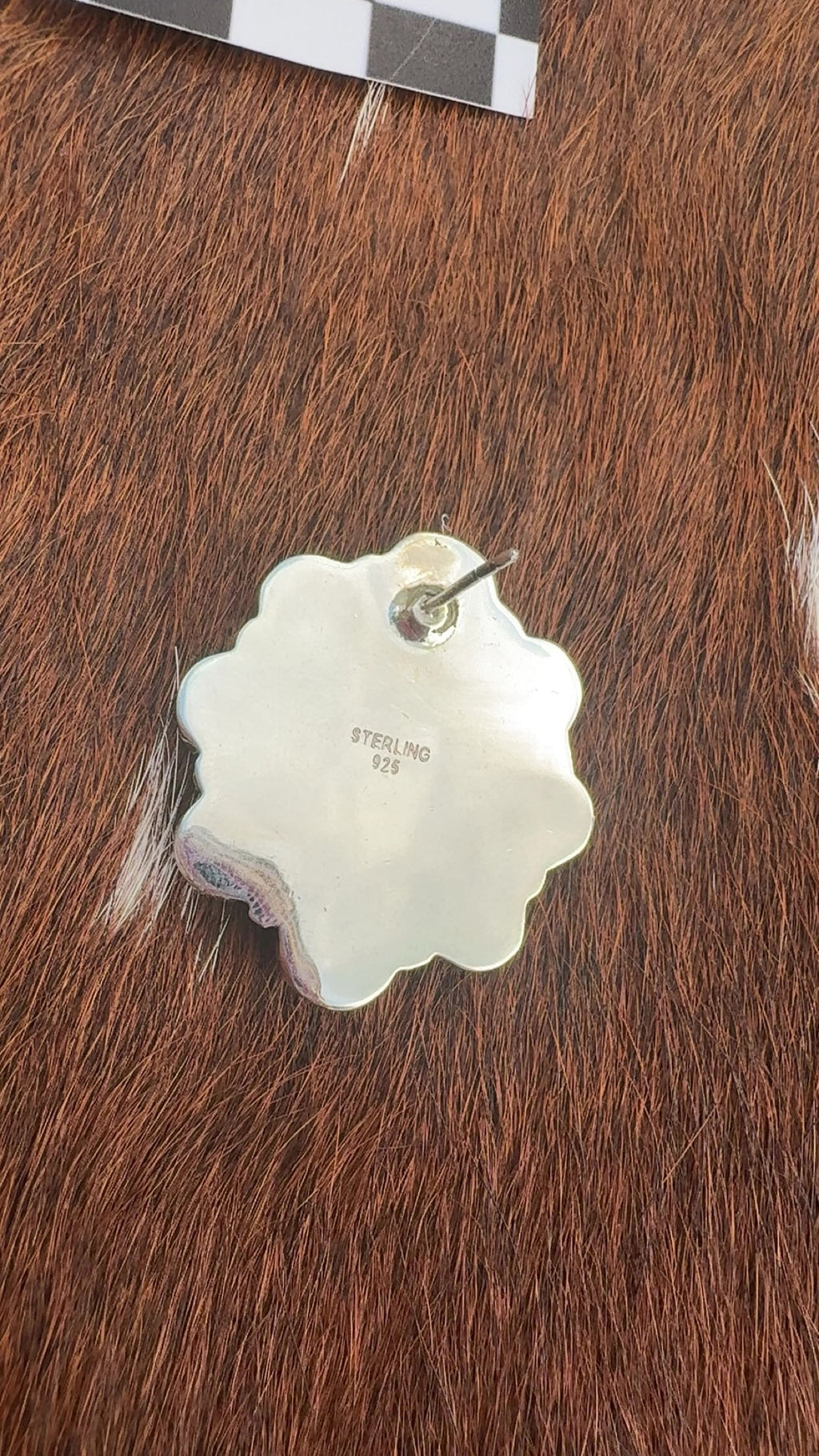 PALOMINO 9 STONE CLUSTER STUDS: Solid 925 Sterling Silver (all 1 1/8” or bigger!)