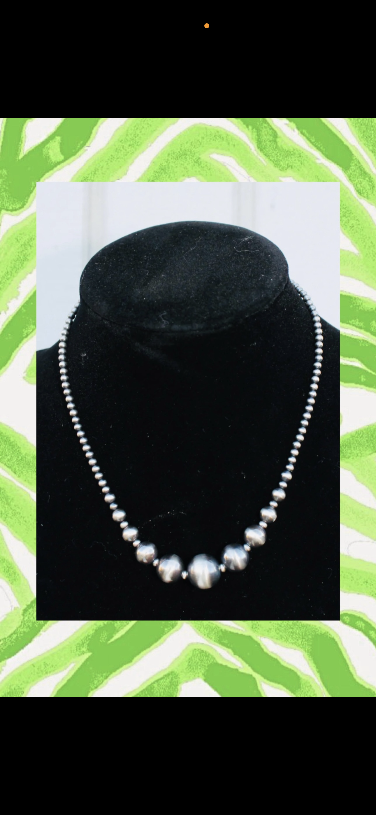 “The Dolly”- Sterling Silver 925 Pearls 3-12mm Graduated 14” + 3” extender (pre order) pls allow 2 week biz day TAT!