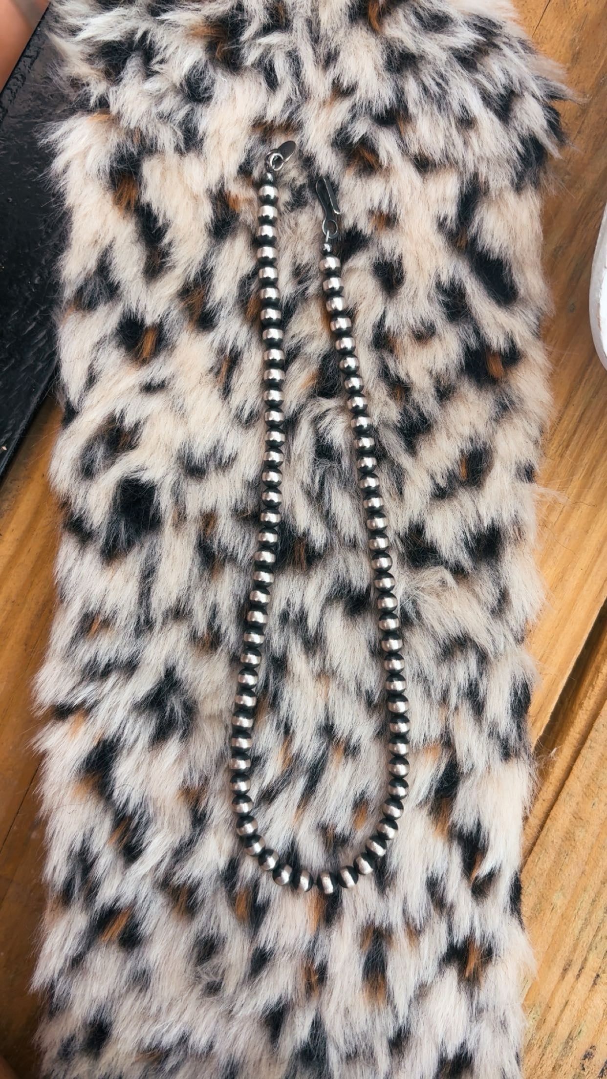 NATIVE MADE STERLING DROP: Navajo/Native Made & Strung 925 Pieces