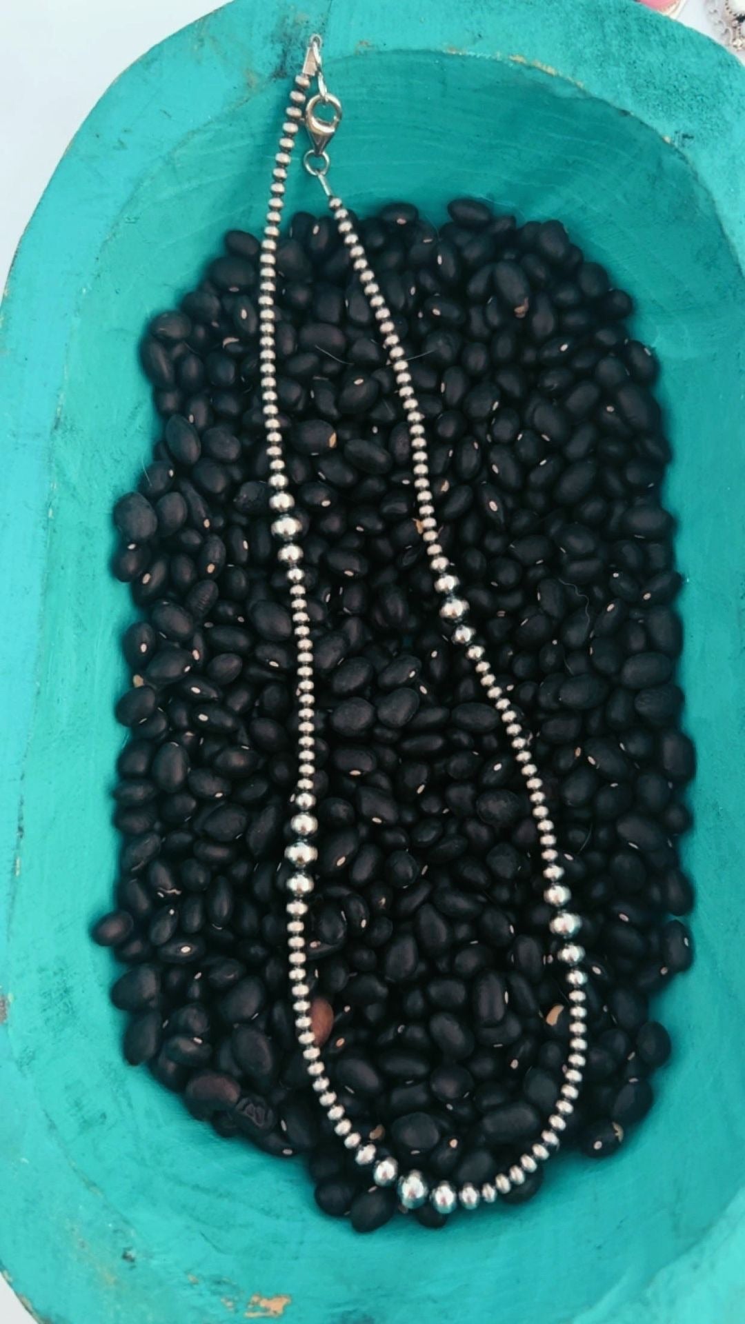 MINI PEARL DROP: Sterling Silver 925 Desert Pearls