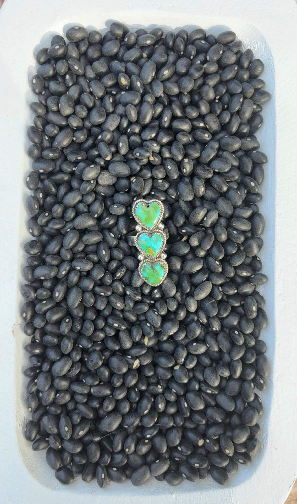 SONORAN HEARTS DROP: Sterling Silver 925 Sonoran Gold Pieces