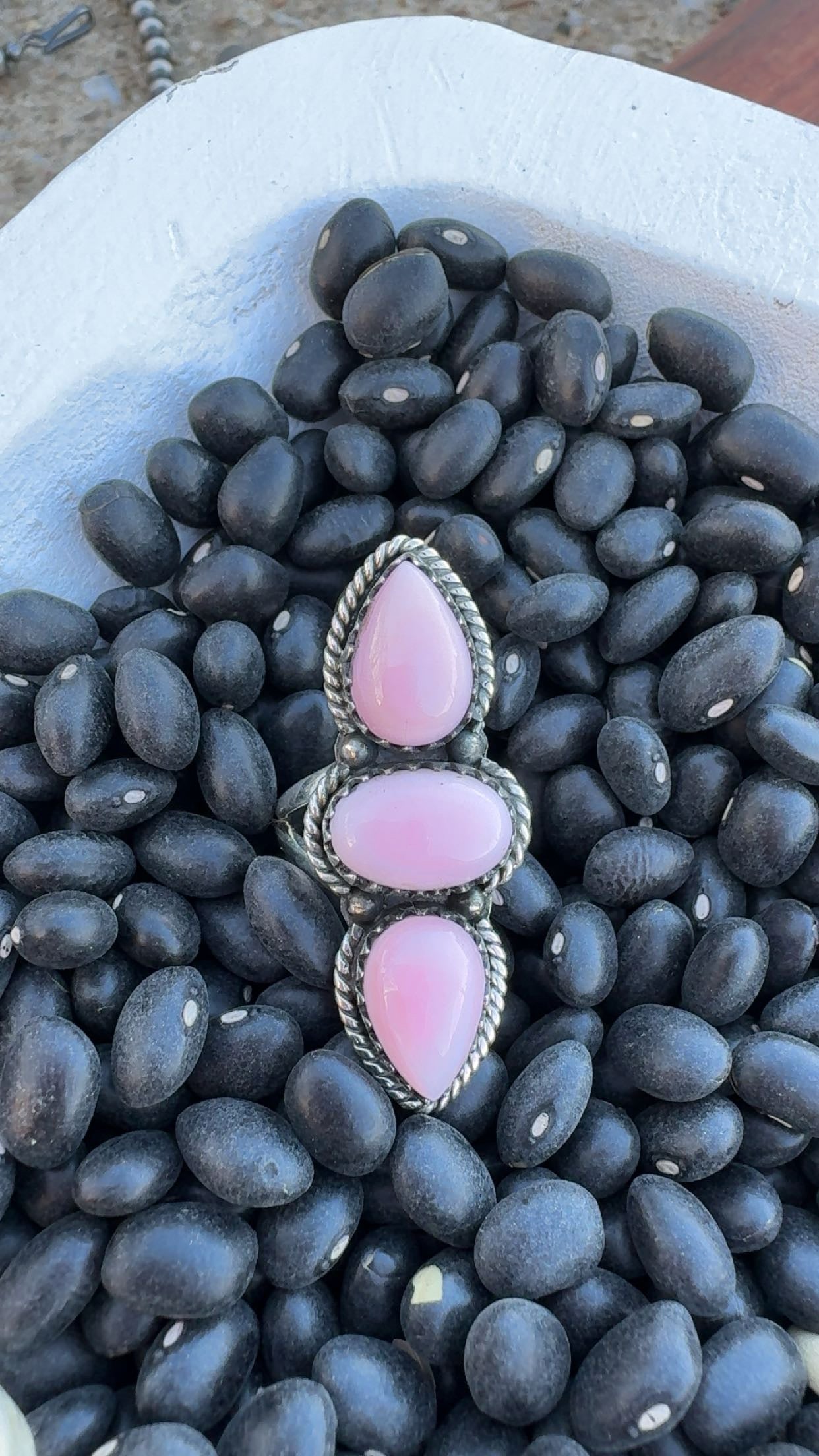 PINK, BLUES & GREENS DROP: Sterling Silver 925 Pieces