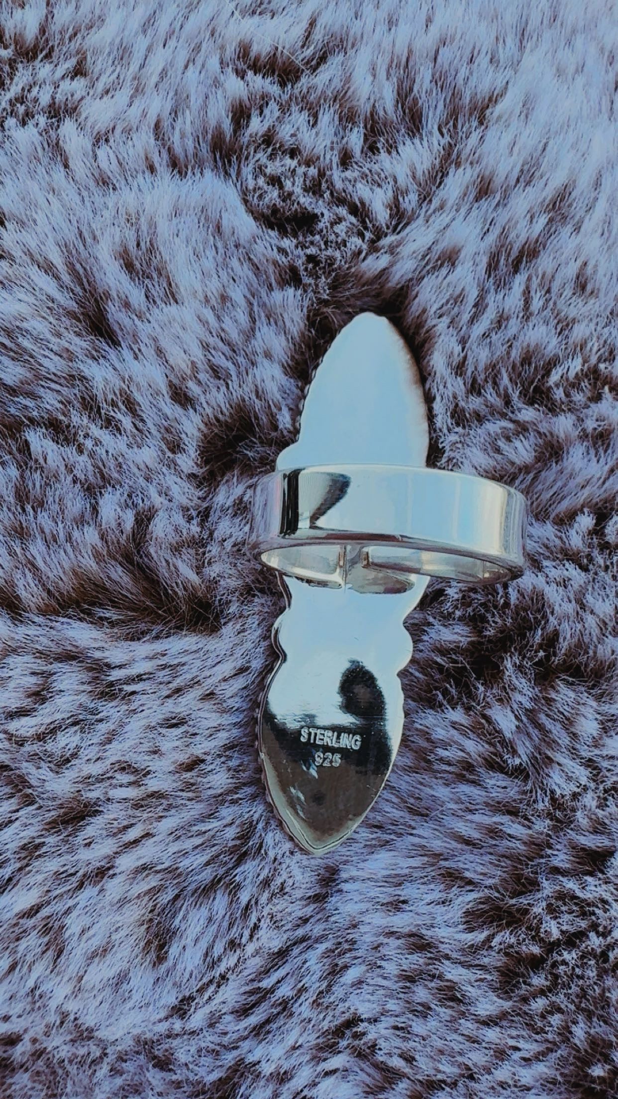 Valentine’s Collection: Golden Hills & Pink Conch Crawler Rings (Adj. size 6-10)