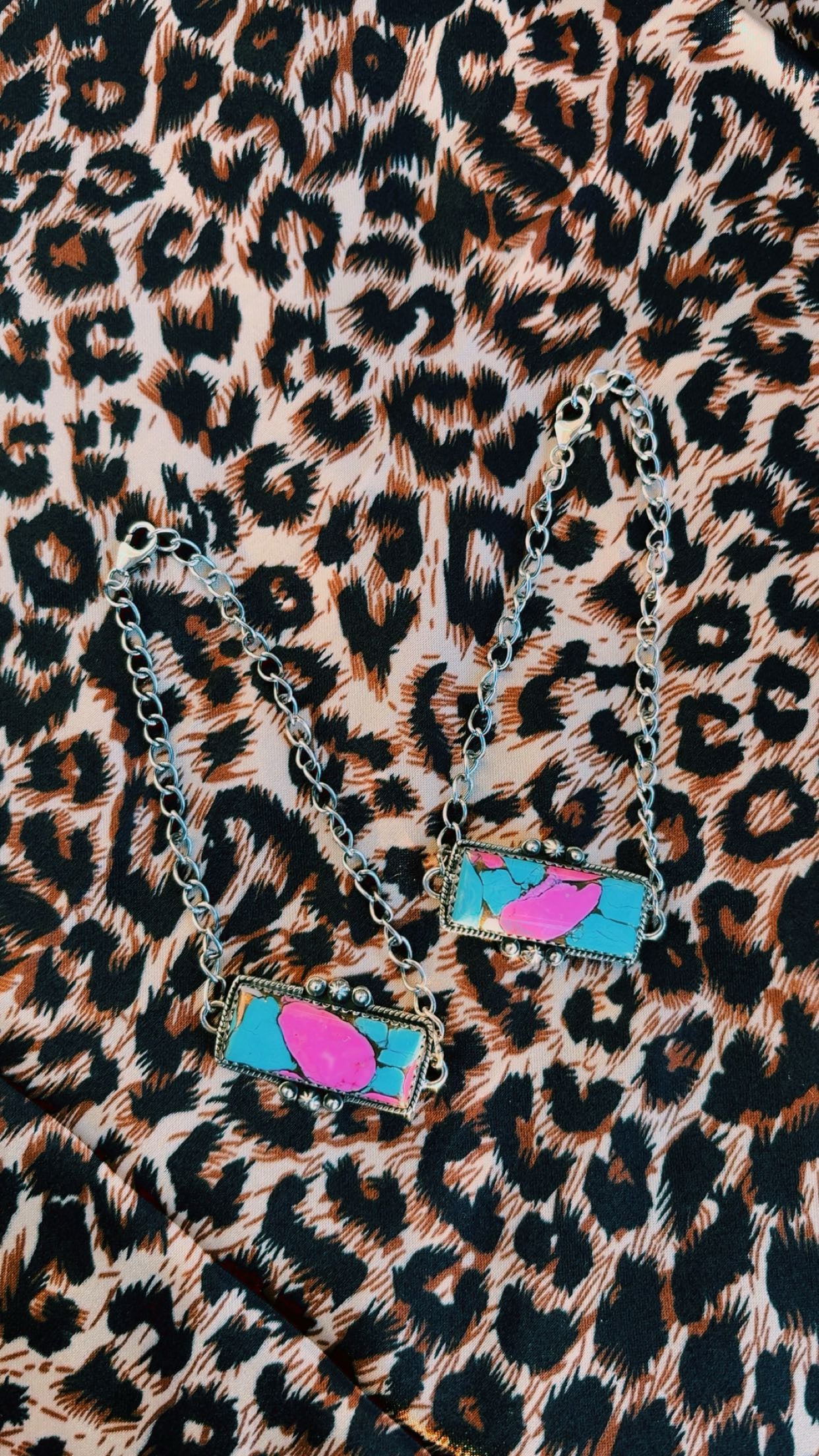 Cotton Candy Turquoise: Bar Bracelets 925 Sterling Silver (8” adjustable & 1 1/4” stone)