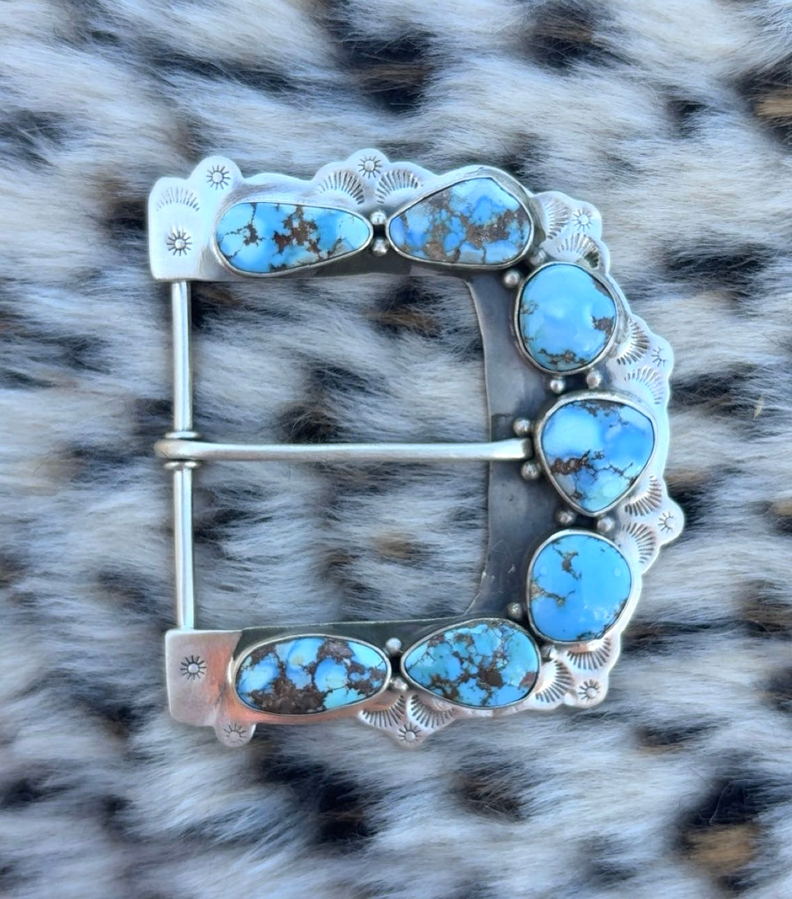 Golden Hills Sterling Silver Belt Buckles