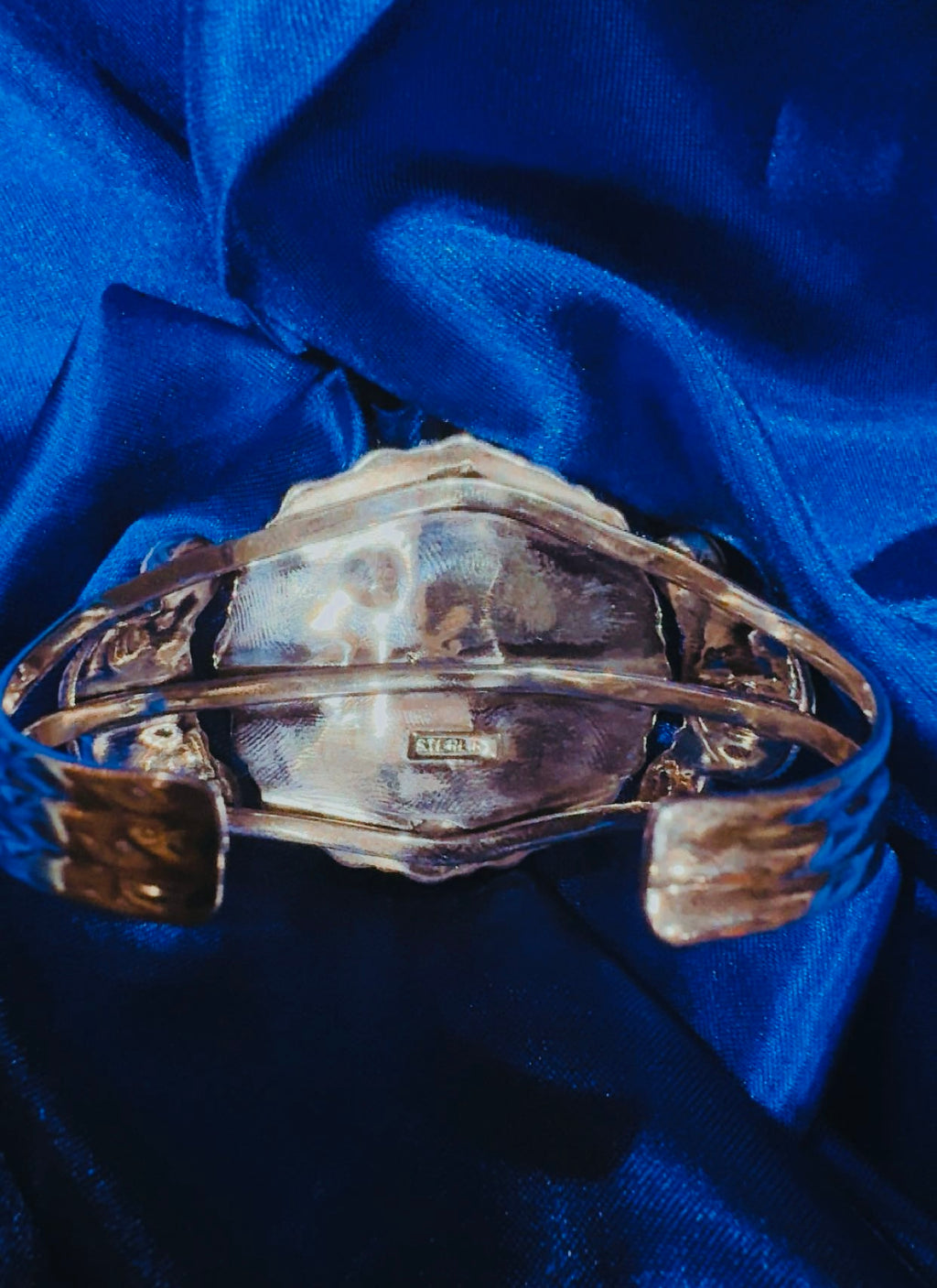 WILD HORSE STATEMENT CUFF: STERLING 925 5 3/4-7.5” WRIST