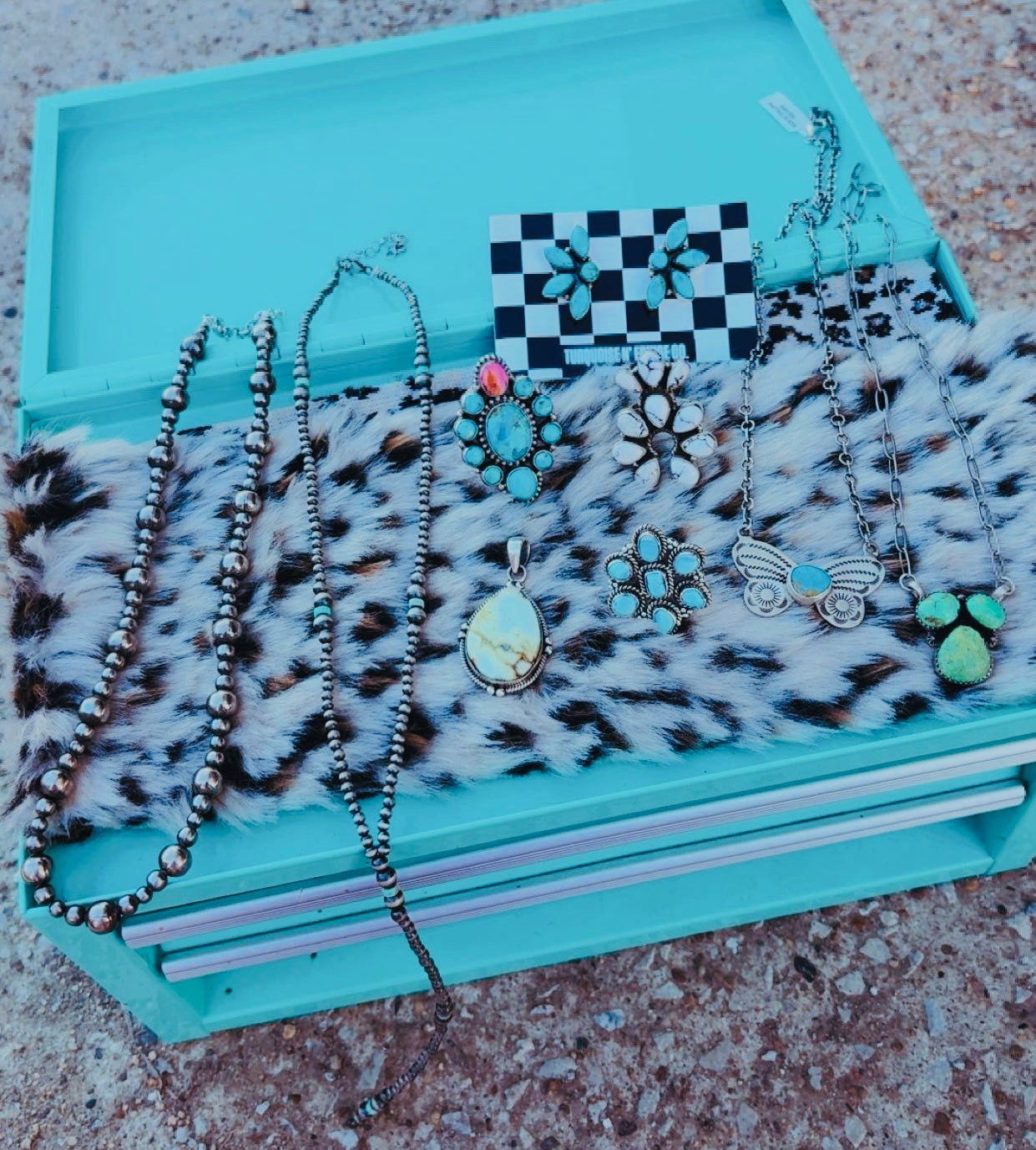 BLACK FRIDAY SALE: TURQ TRAY $99 Sterling Pieces