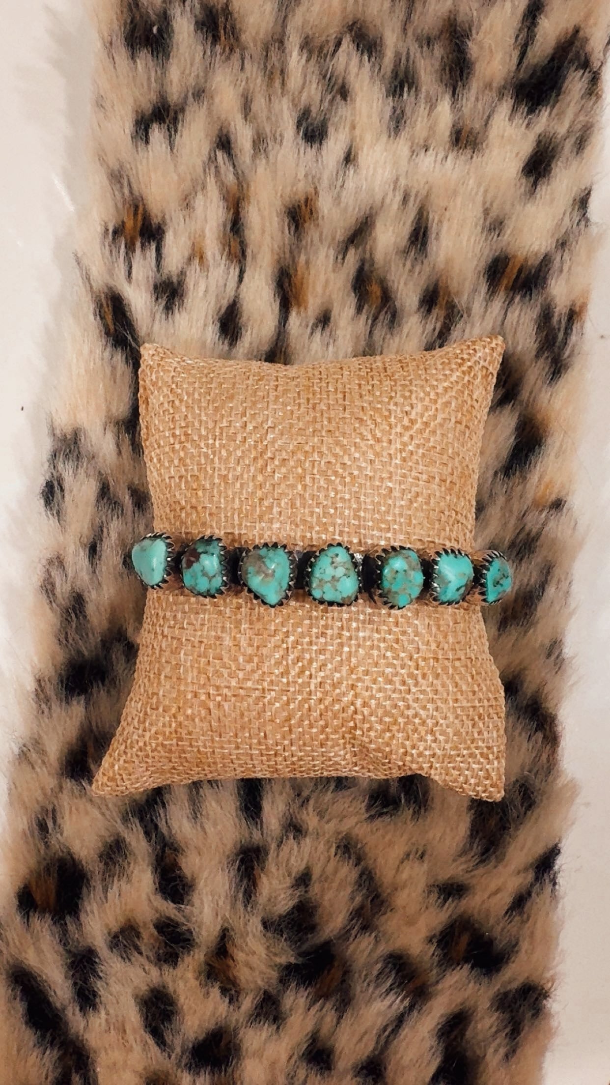 Kingman Statement Stacker Cuff: Sterling Silver 925 (fits 6- 7” wrist)