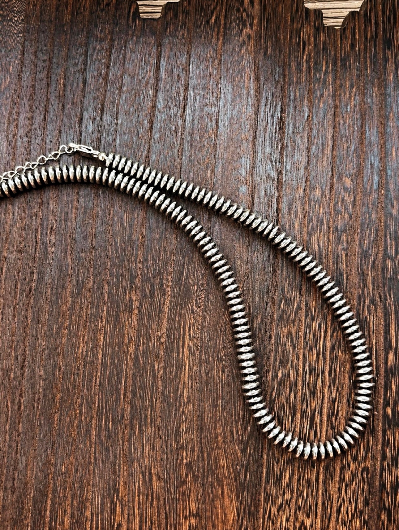“THE SAGUARO” 7mm Hematite Saucer Pearls (non tarnish & hypoallergenic) **1.5 week biz day TAT to be strung!