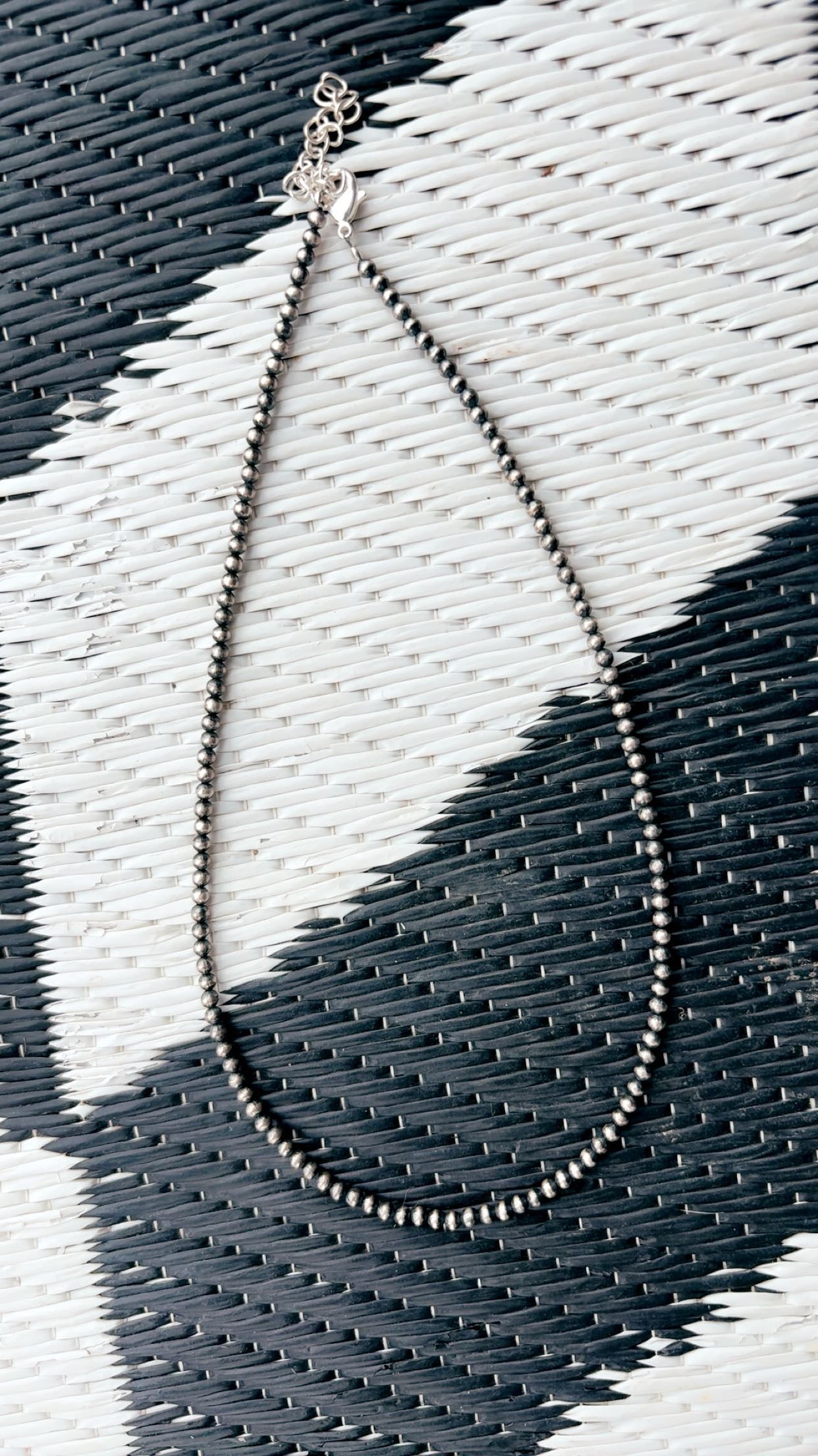 Green Sonoran N Pearls Drop: Sterling Silver 925 solid & plated pieces