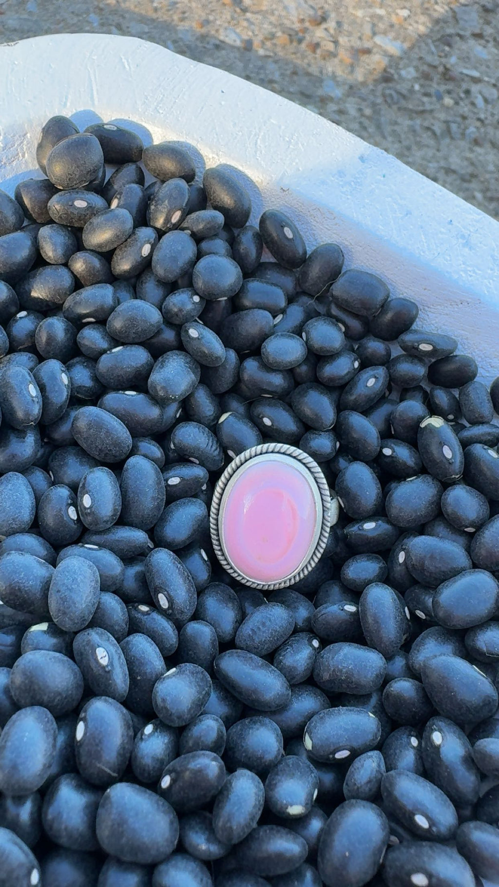 PINK, BLUES & GREENS DROP: Sterling Silver 925 Pieces