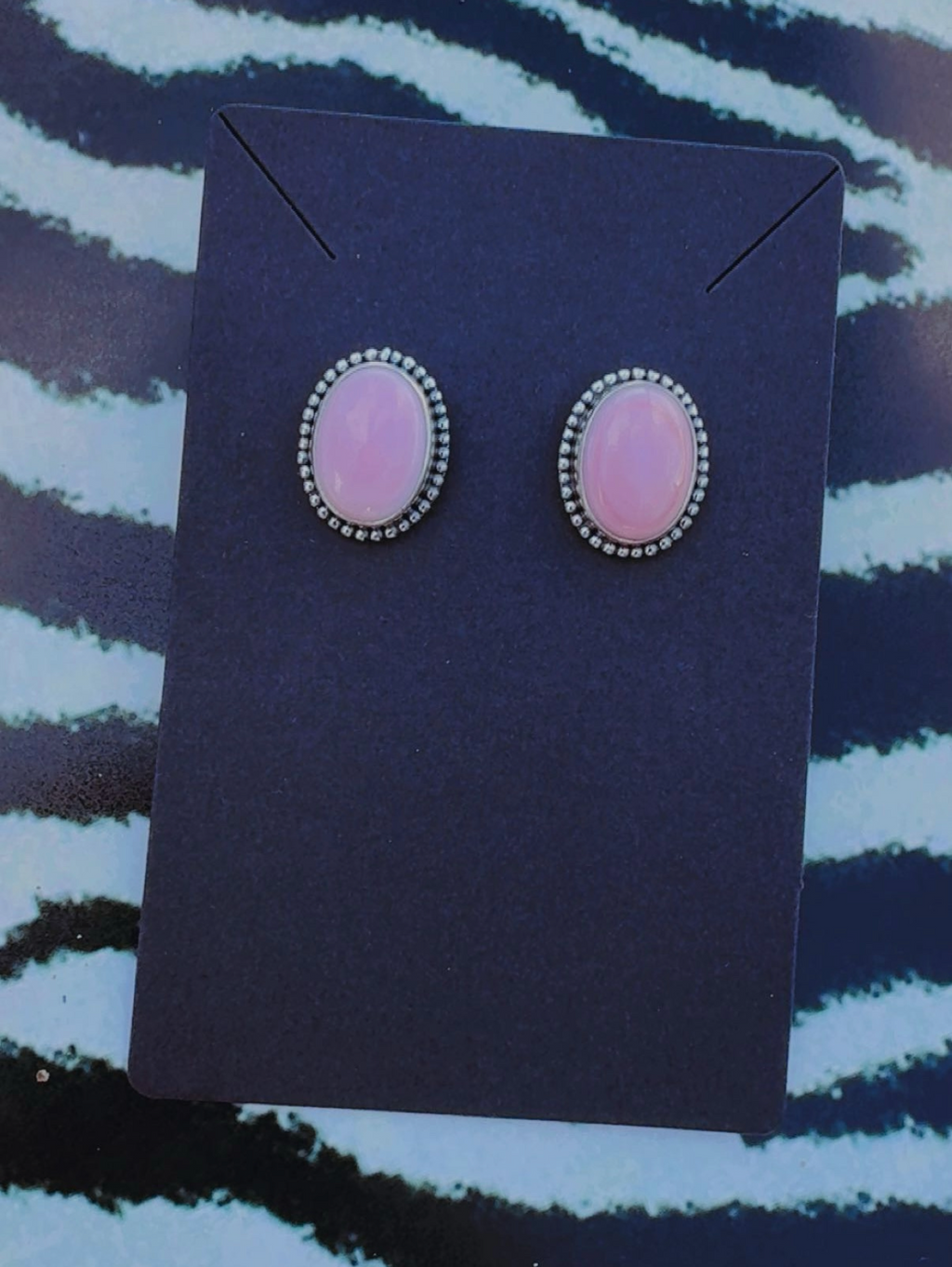 PINK CONCH/NATIVE PEARLS MINI DROP: Sterling Silver Pieces