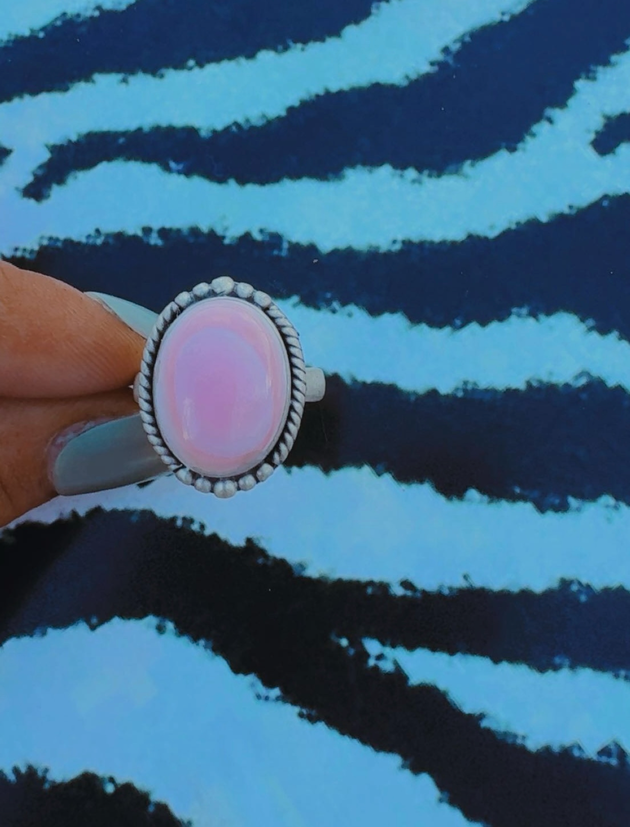 PINK CONCH/NATIVE PEARLS MINI DROP: Sterling Silver Pieces