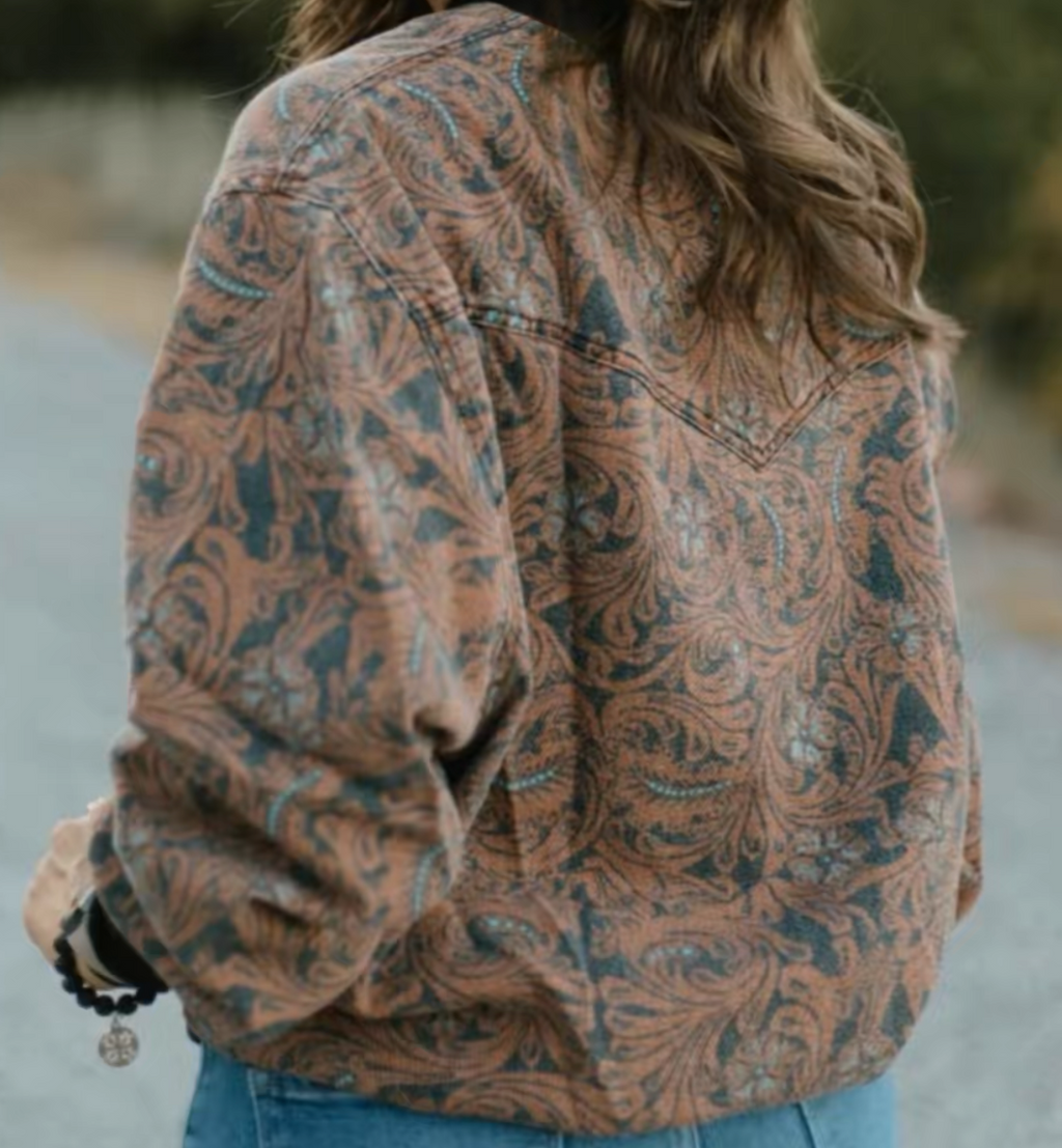 TOOLED IN TOWN 90’s BOMBER STYLE JACKET: Pre-Order