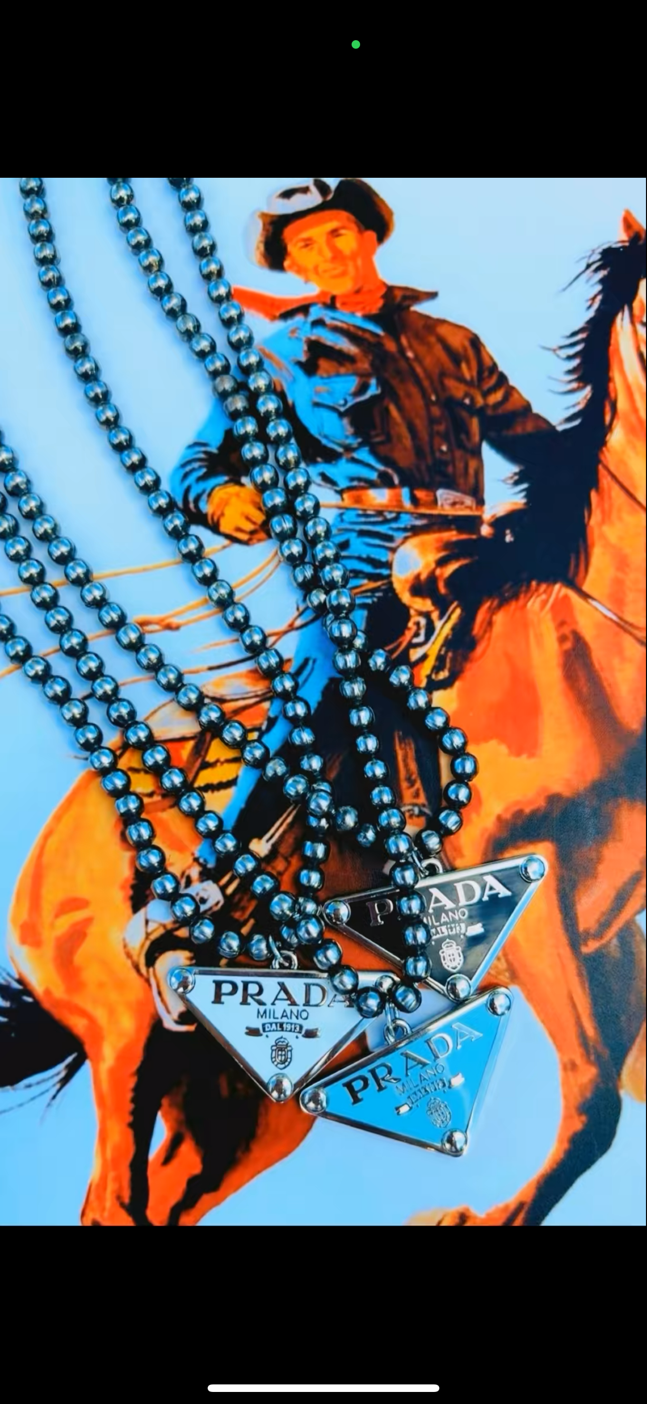 BEST SELLING PRADA NAVAJO PEARL NECKLACE: German Silver 5mm Navajo Pearls 17” PRE ORDER